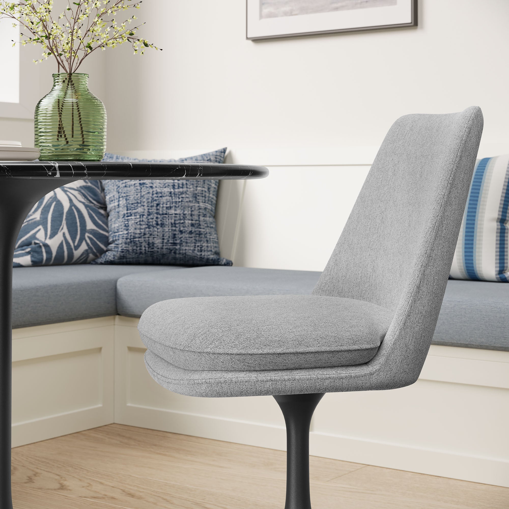 Modway Lippa Swivel Dining Upholstered Side Chair