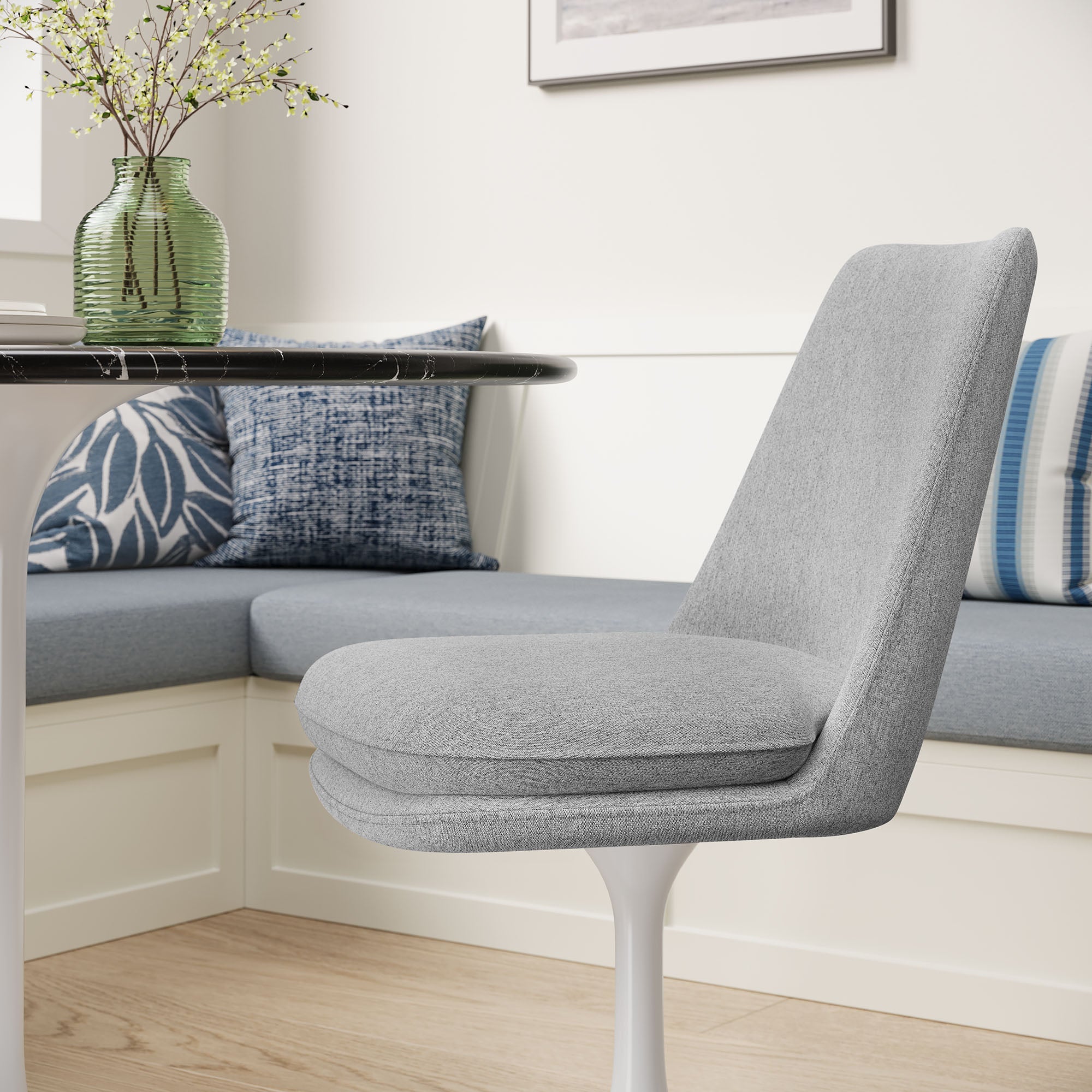 Modway Lippa Swivel Dining Upholstered Side Chair