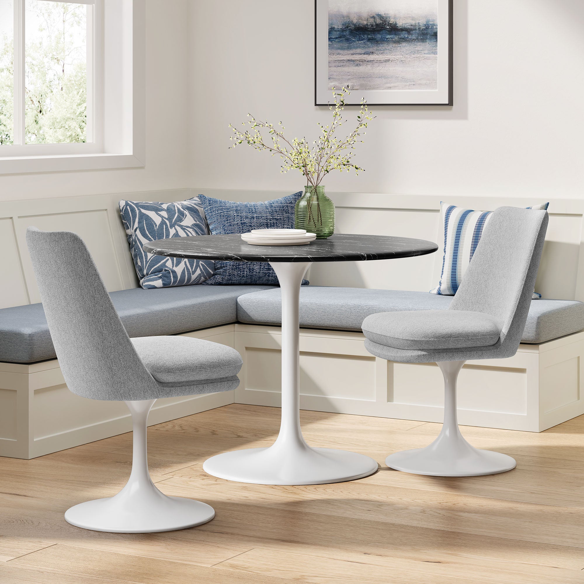 Modway Lippa Swivel Dining Upholstered Side Chair
