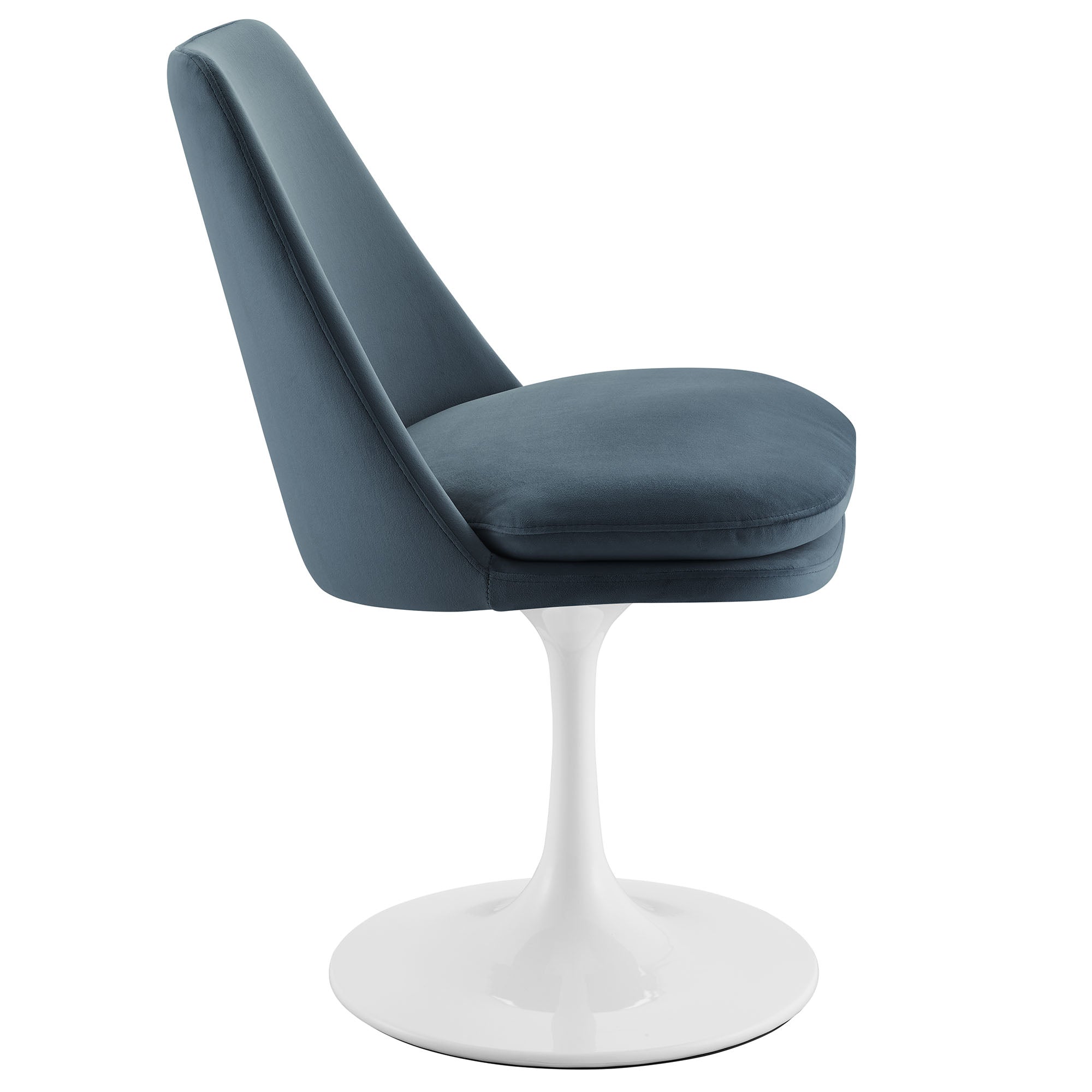Modway Lippa Swivel Dining Performance Velvet Side Chair