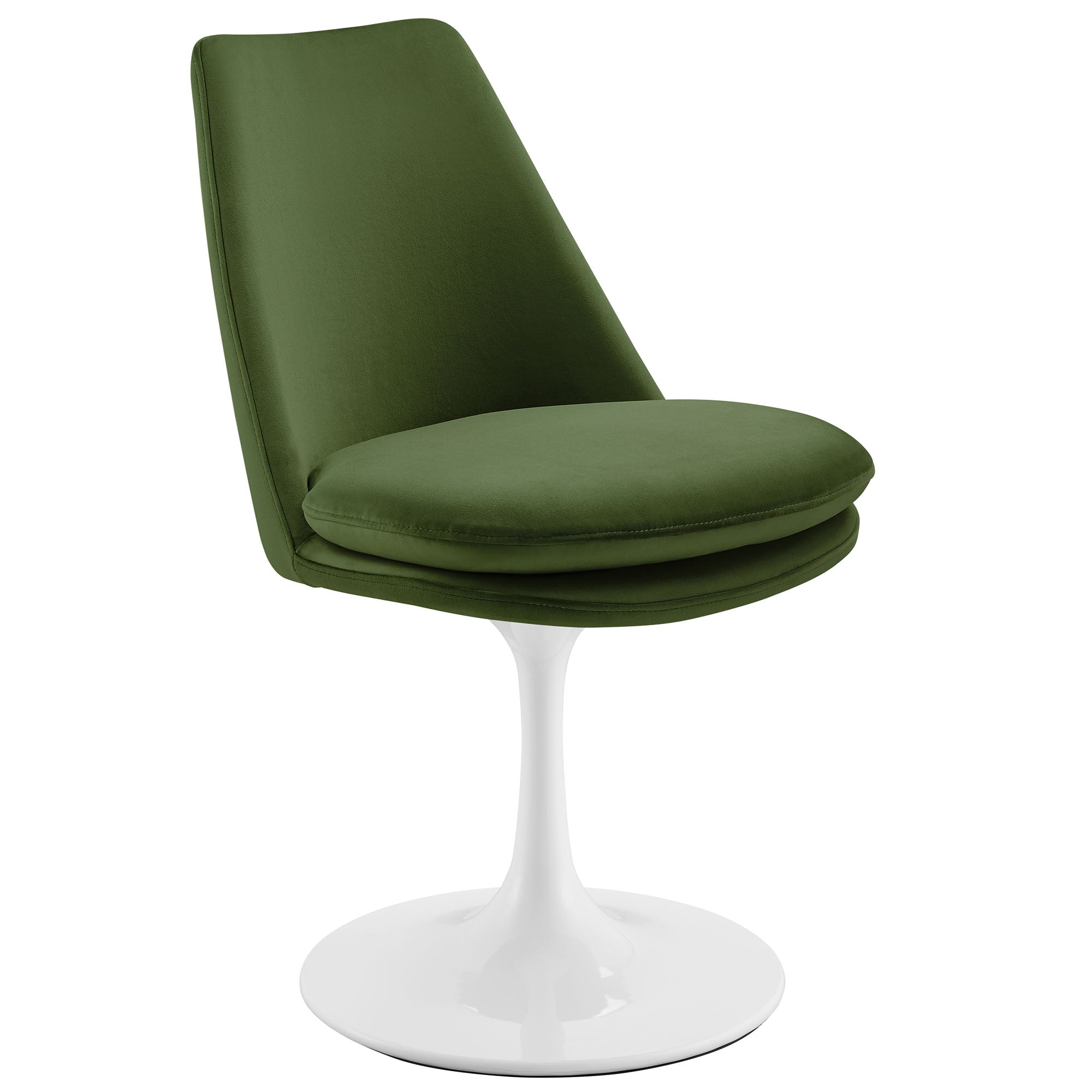 Modway Lippa Swivel Dining Performance Velvet Side Chair