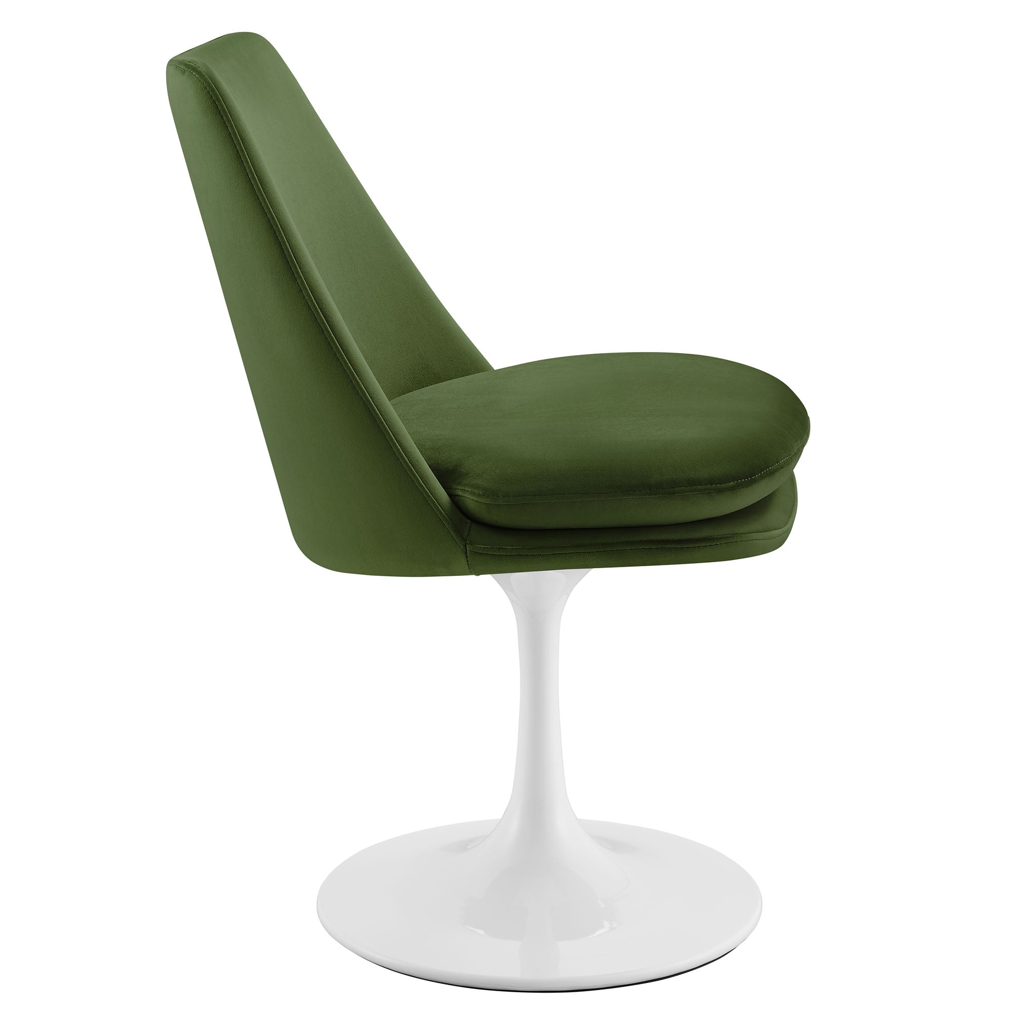 Modway Lippa Swivel Dining Performance Velvet Side Chair