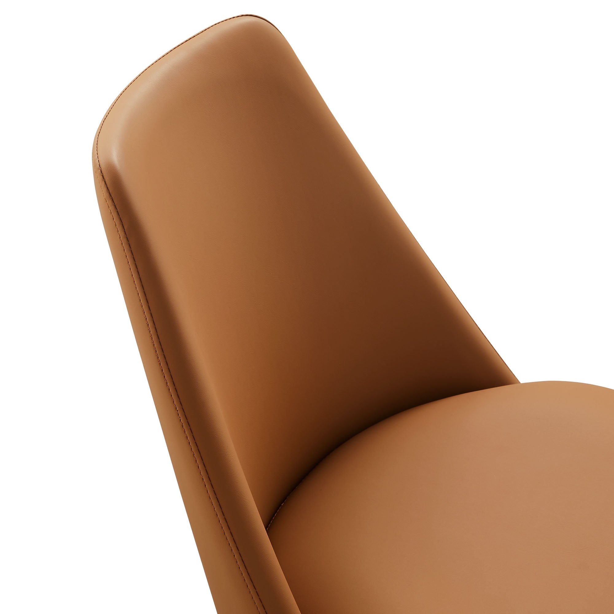 Modway Lippa Swivel Dining Vegan Leather Side Chair