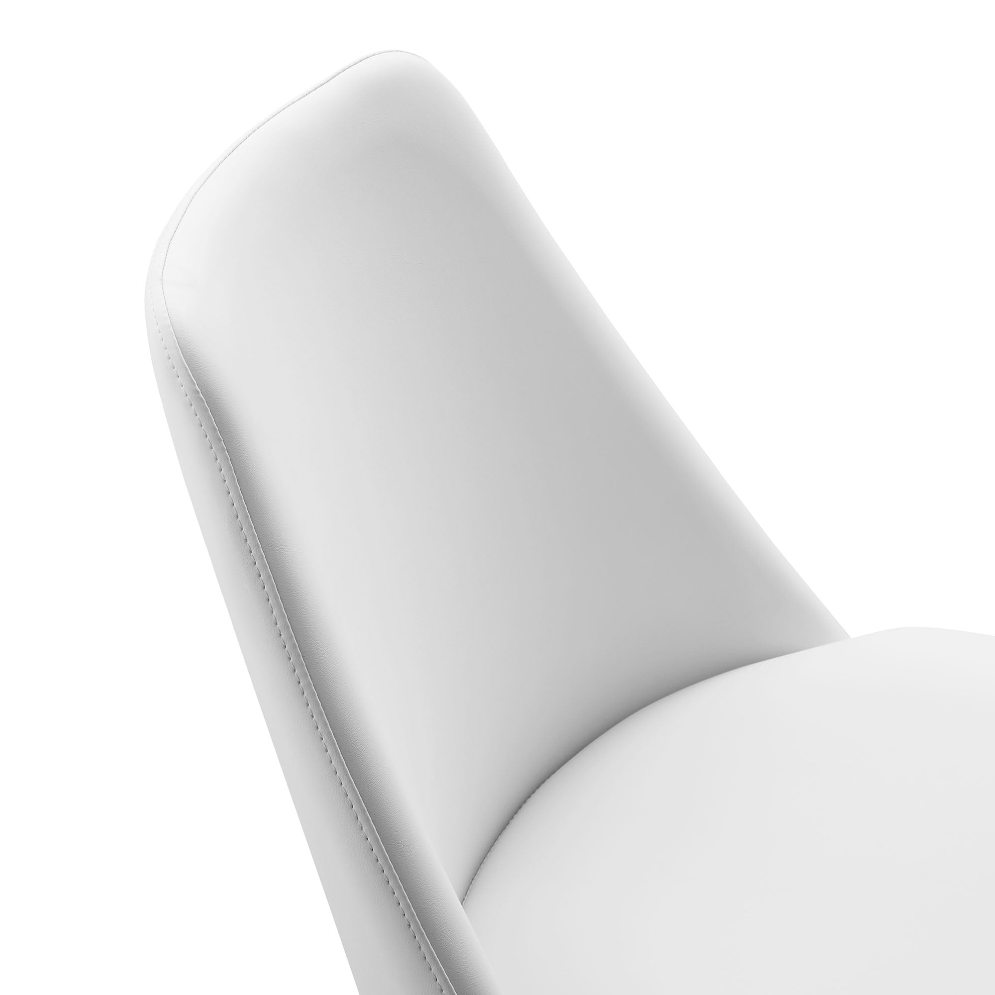 Modway Lippa Swivel Dining Vegan Leather Side Chair