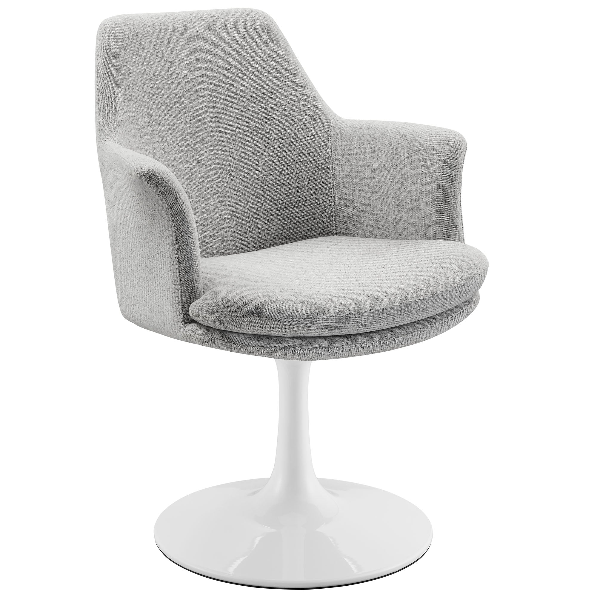 Modway Lippa Swivel Dining Upholstered Armchair