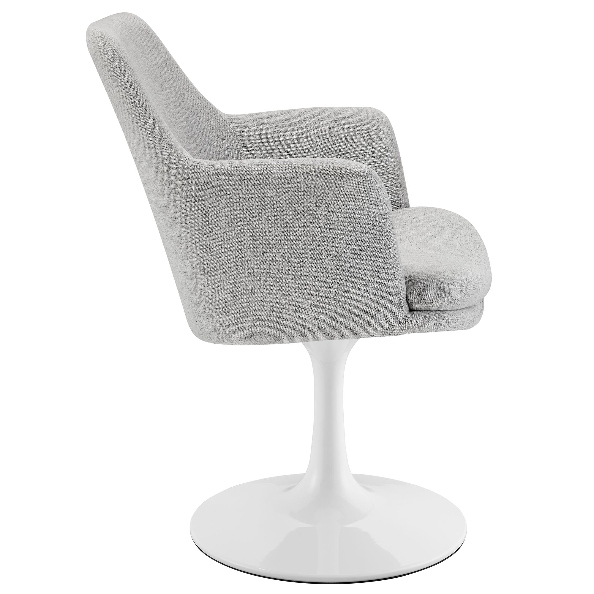 Modway Lippa Swivel Dining Upholstered Armchair