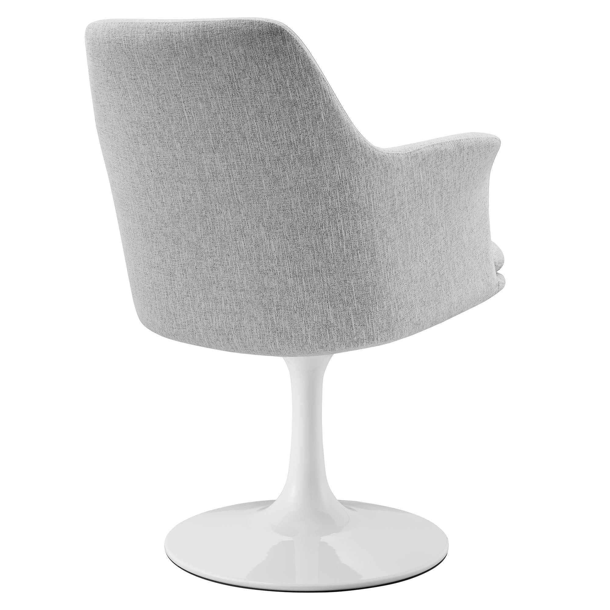 Modway Lippa Swivel Dining Upholstered Armchair