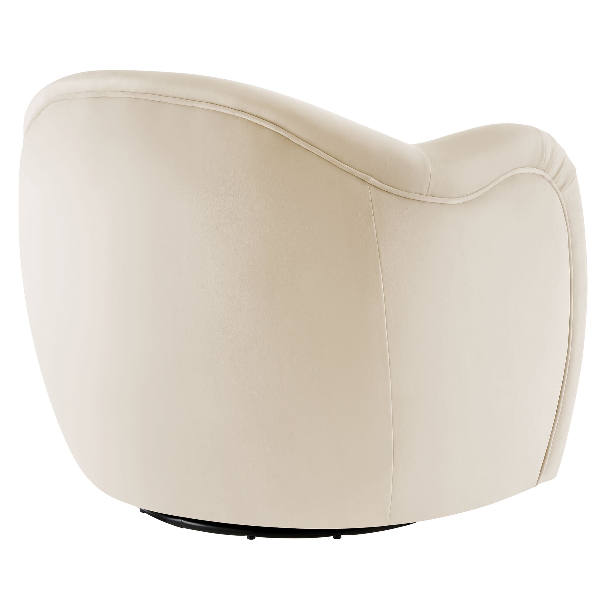 Modway Compose Performance Velvet Swivel Armchair