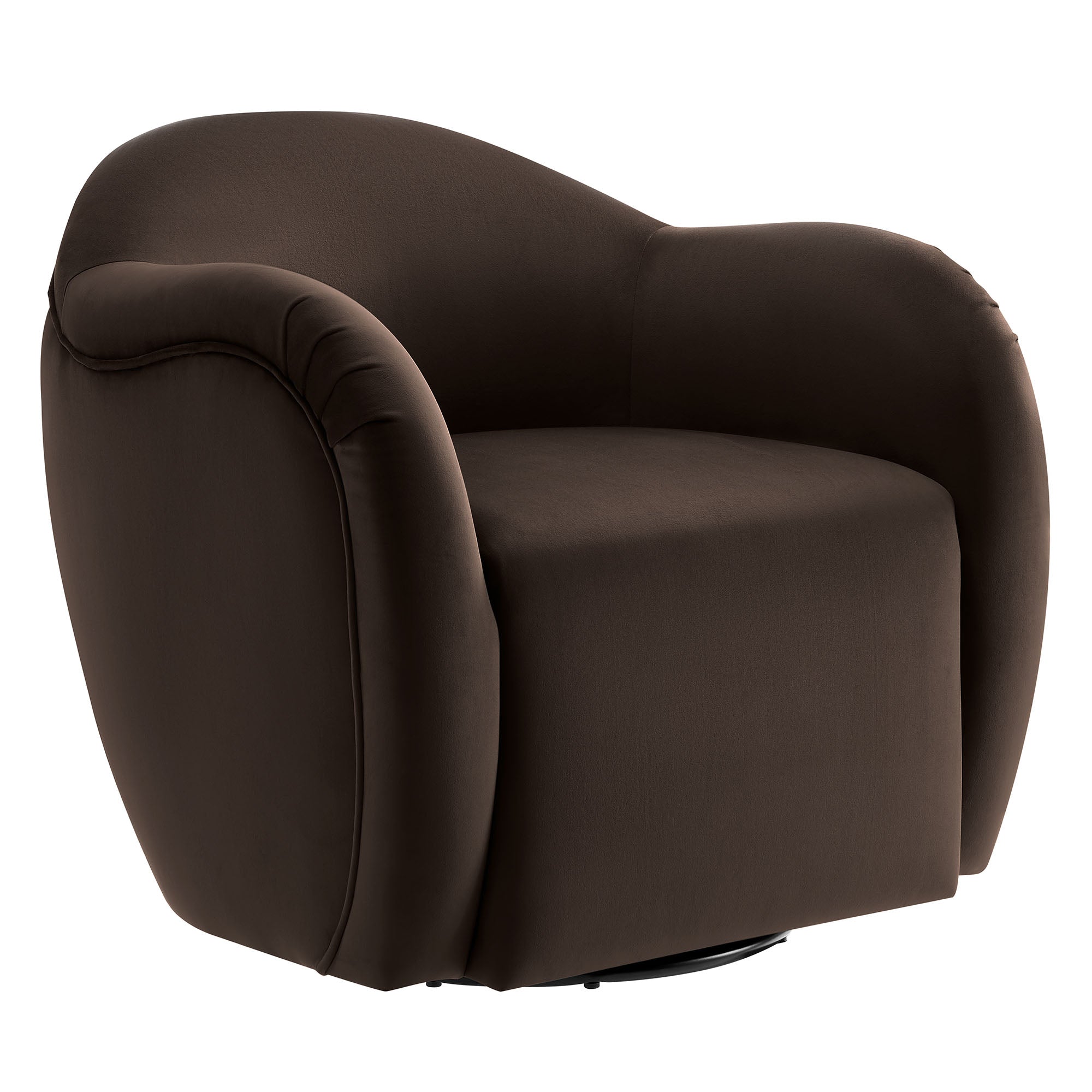 Modway Compose Performance Velvet Swivel Armchair