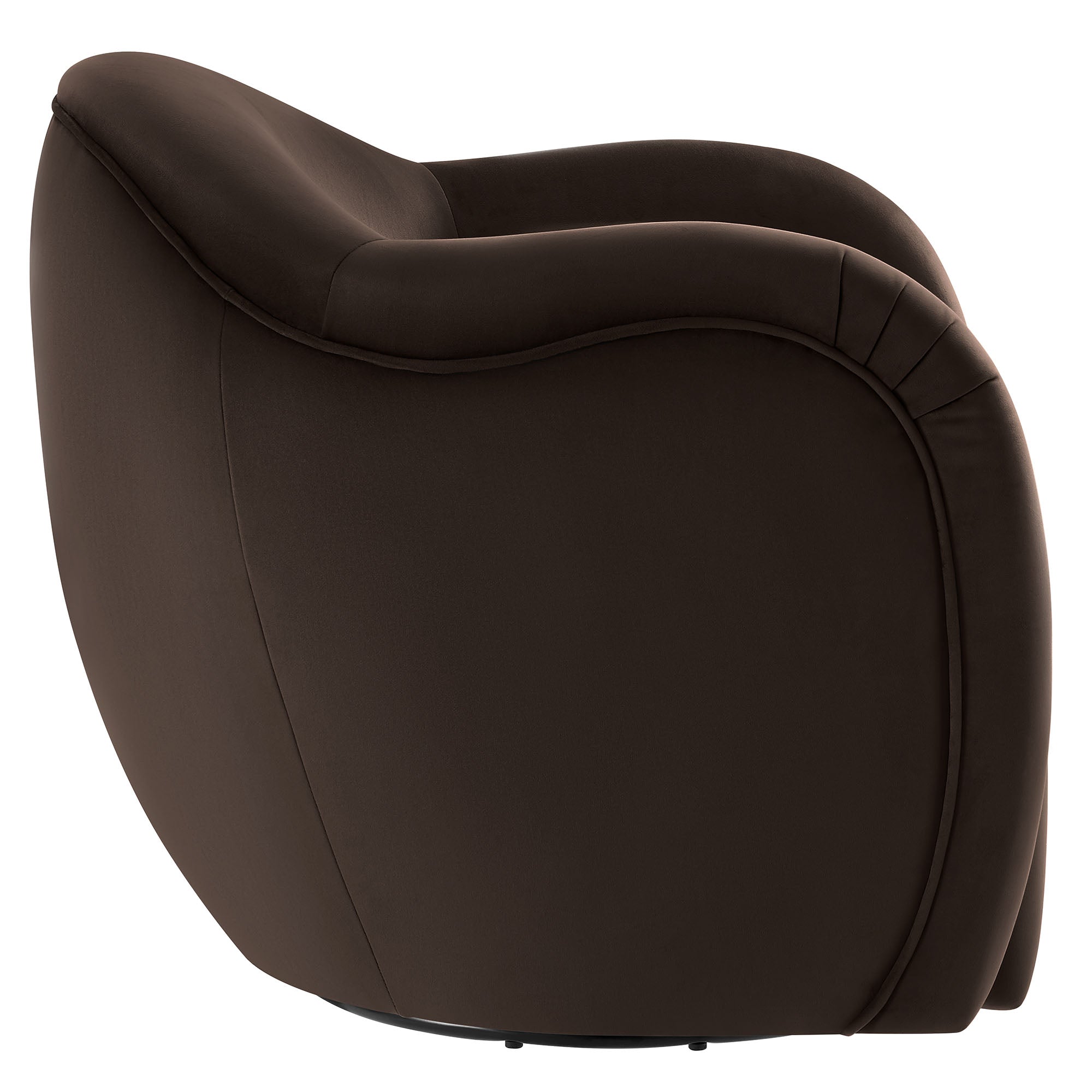 Modway Compose Performance Velvet Swivel Armchair