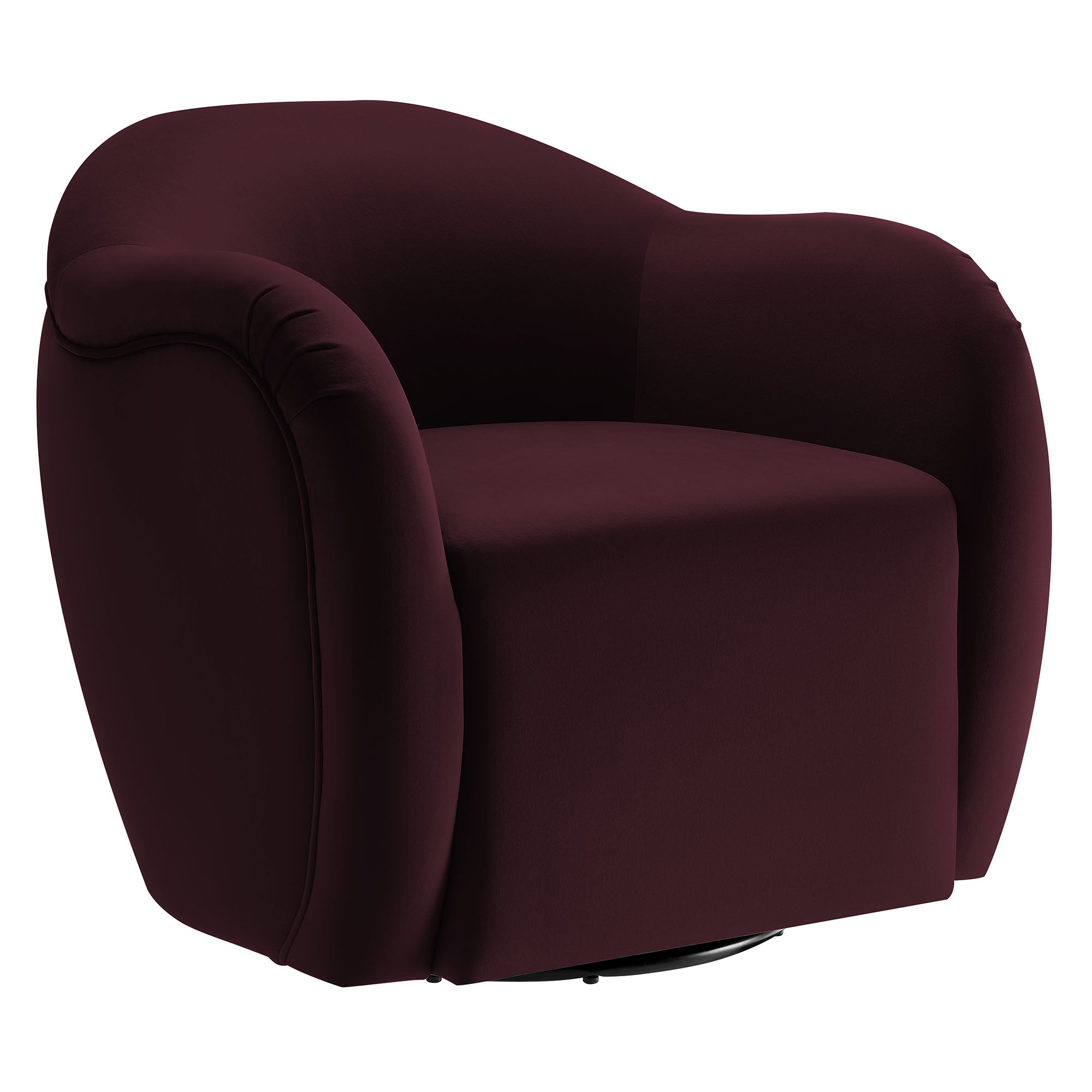 Modway Compose Performance Velvet Swivel Armchair