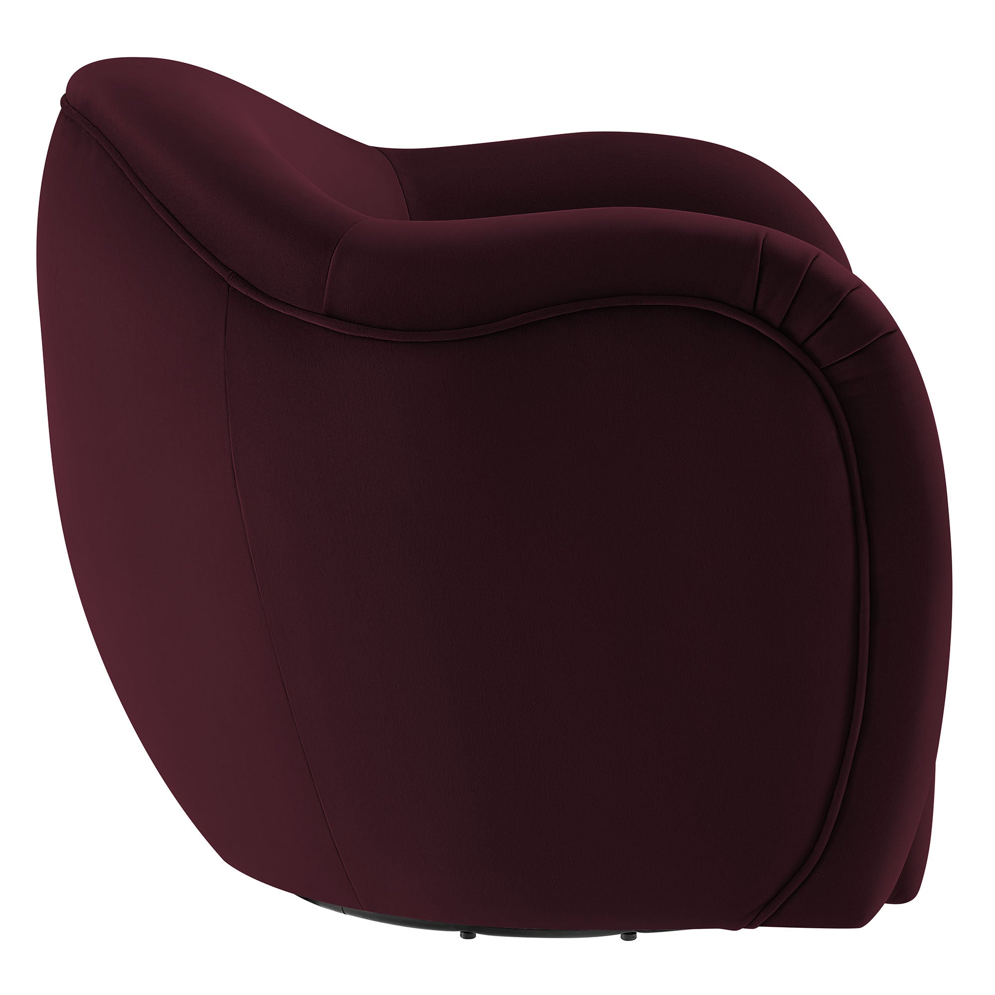 Modway Compose Performance Velvet Swivel Armchair