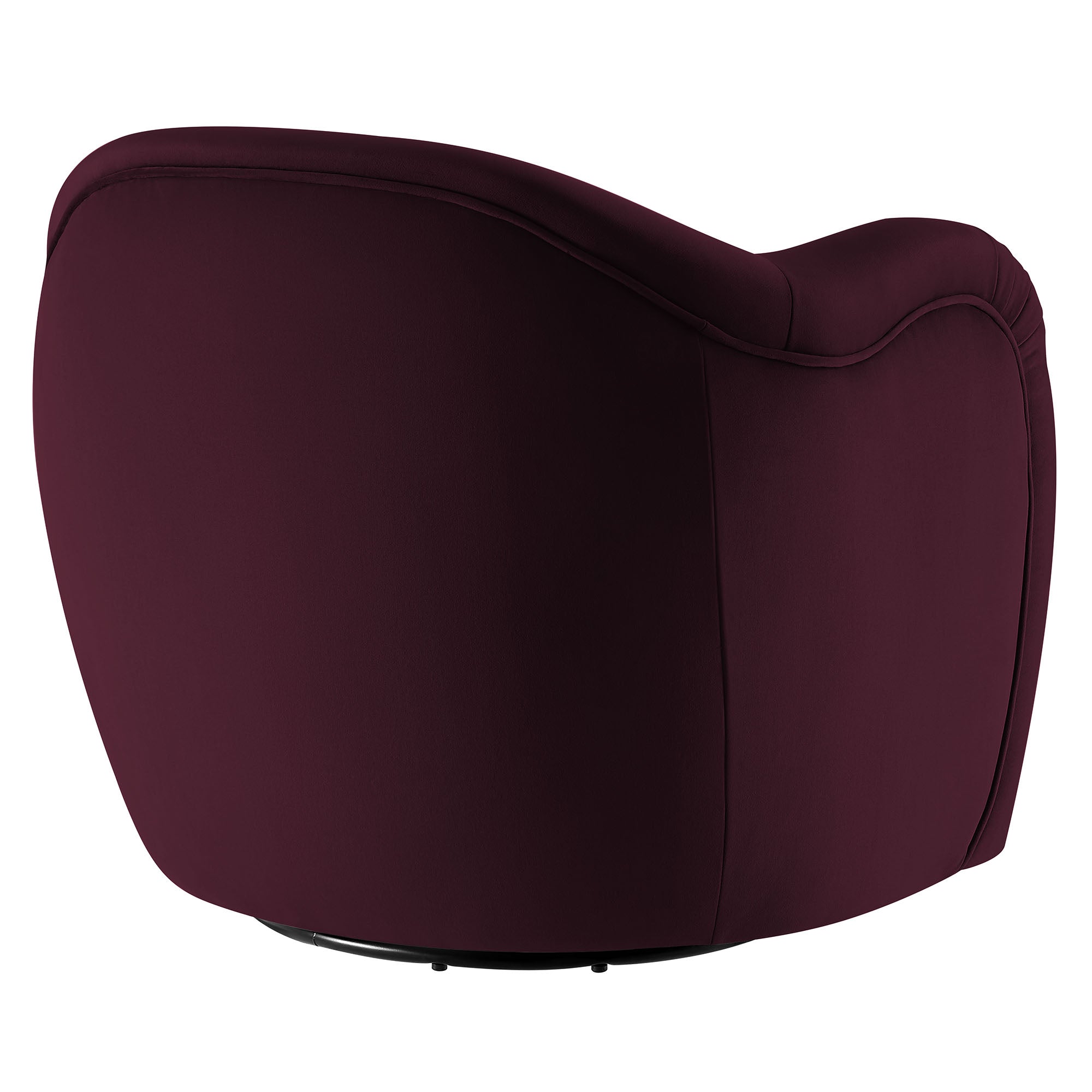 Modway Compose Performance Velvet Swivel Armchair
