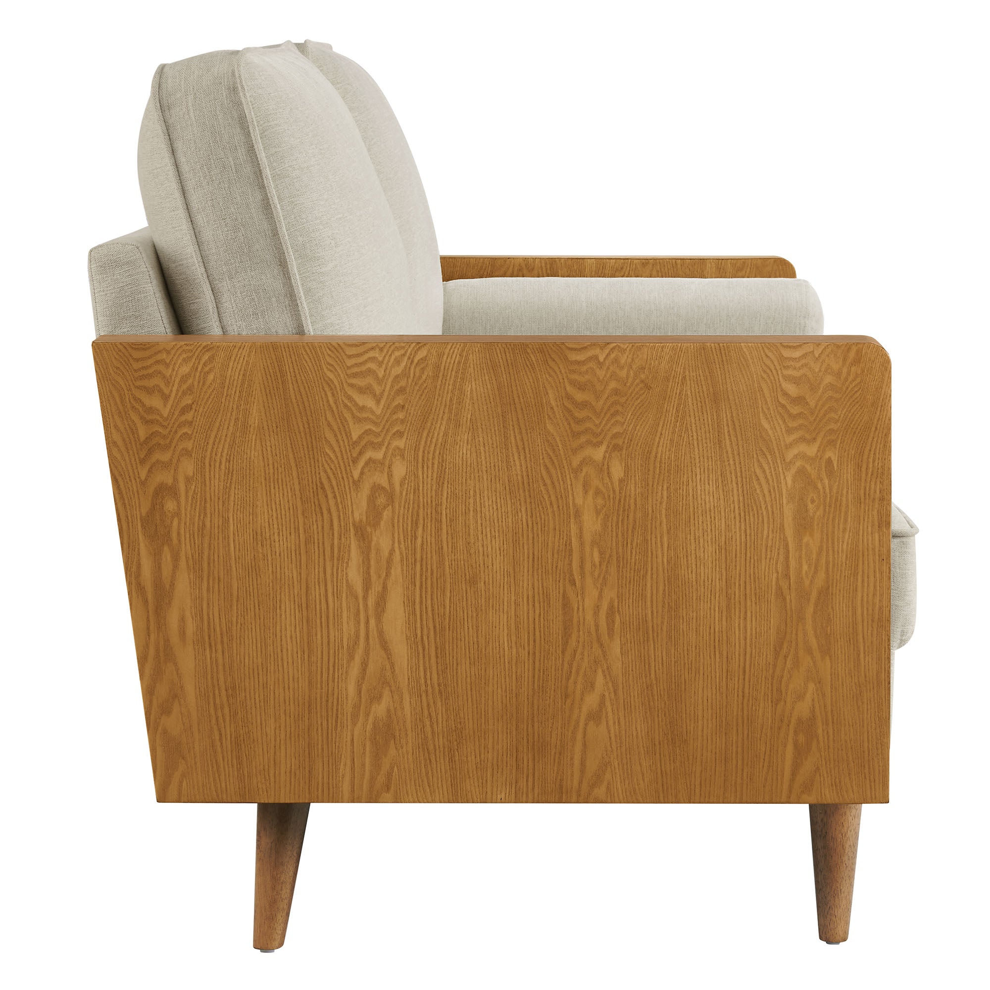 Modway Kellan Heathered Weave Fabric Loveseat