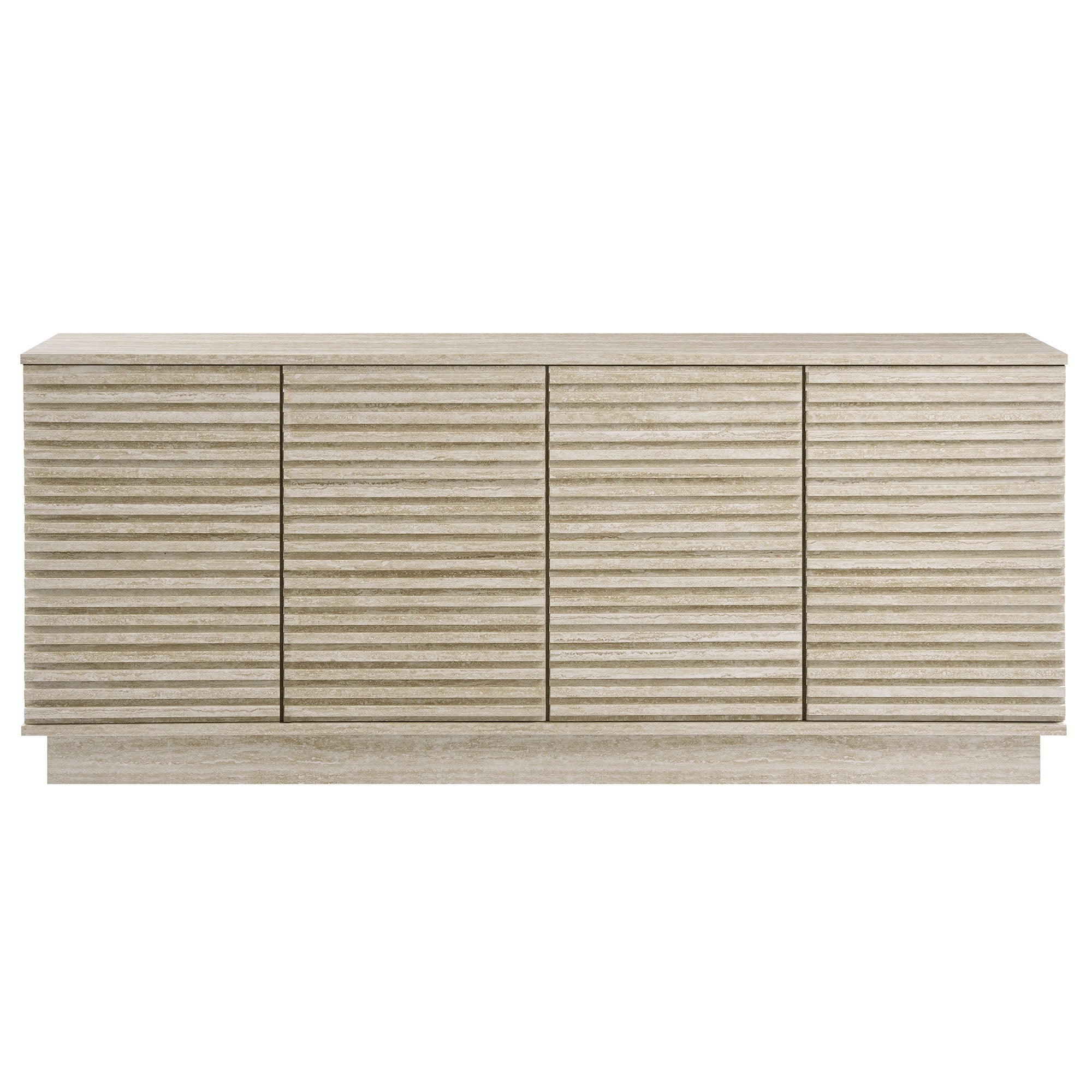Modway Render 70" Faux Travertine Sideboard Cabinet TV Stand
