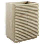 Modway Render 24" Faux Travertine Bathroom Vanity Cabinet (Sink Not Included)