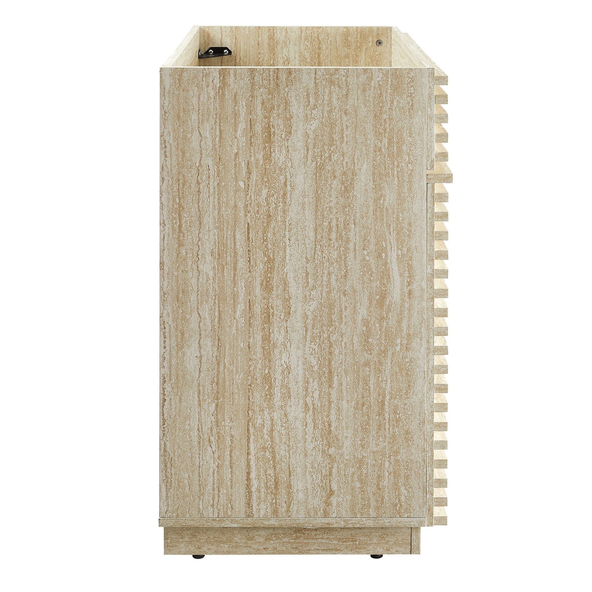 Modway Render 36" Faux Travertine Bathroom Vanity Cabinet (Sink Not Included)