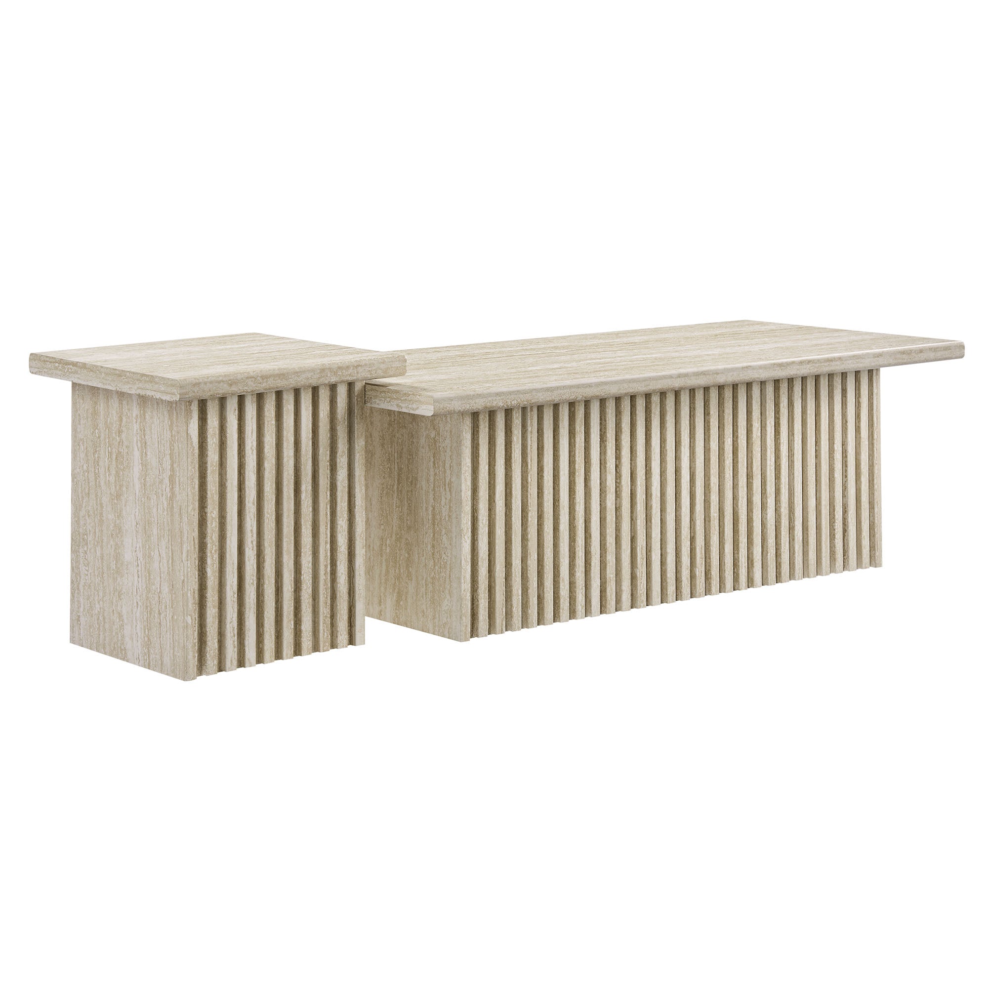 Modway Render Nesting Coffee Tables Set of 2