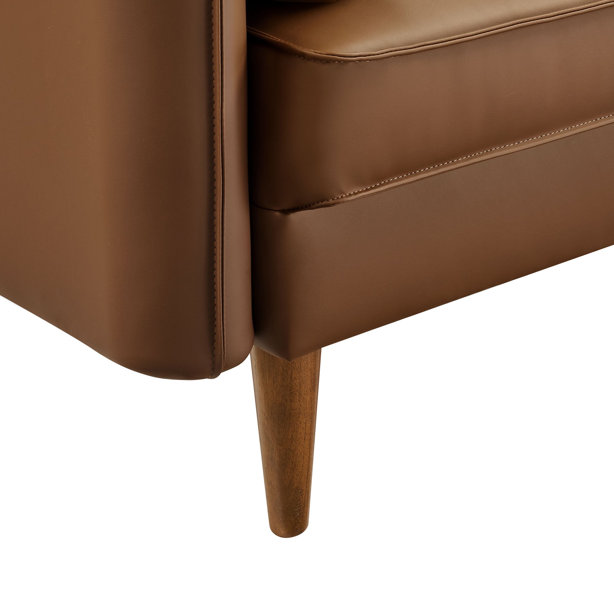 Modway Revive Upholstered Vegan Leather Accent Armchair