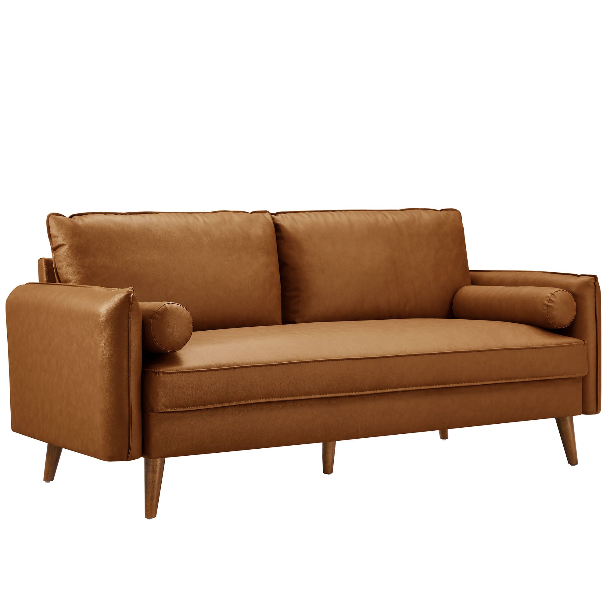 Modway Revive Upholstered Vegan Leather Sofa