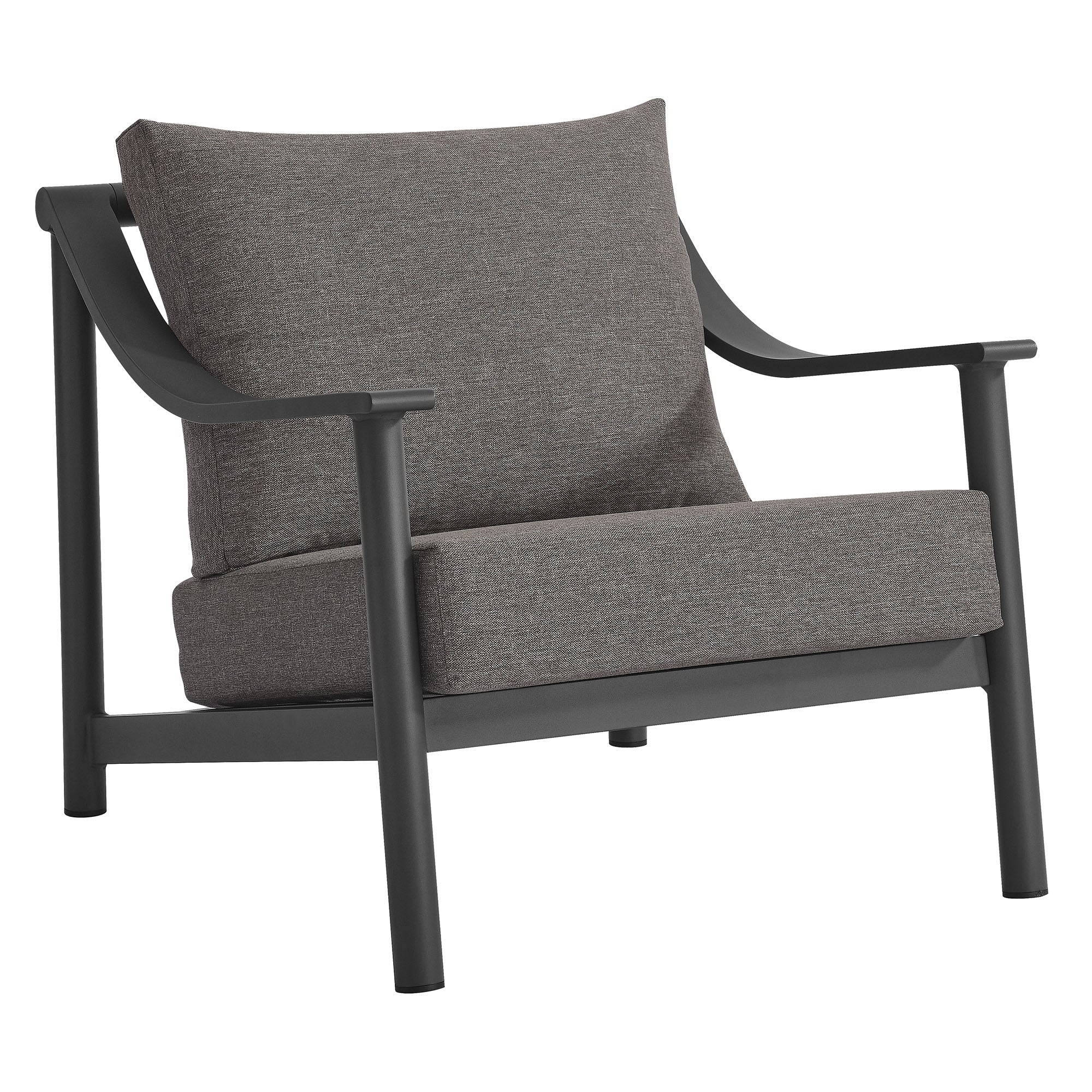 Modway Terrace 4-Piece Outdoor Patio Aluminum Furniture Set