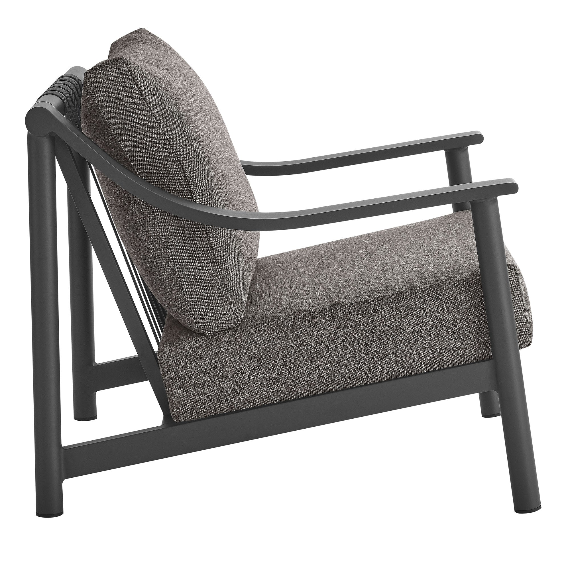 Modway Terrace Outdoor Patio Aluminum Accent Armchair