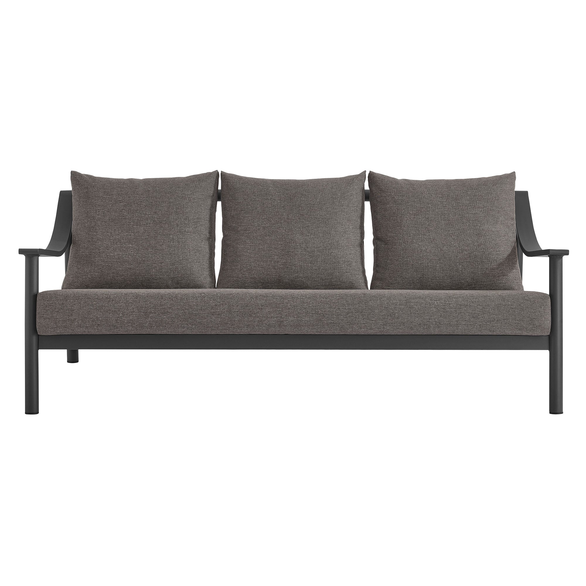 Modway Terrace Outdoor Patio Aluminum Sofa