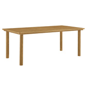 Modway Parkland 76" Outdoor Patio Aluminum Dining Table