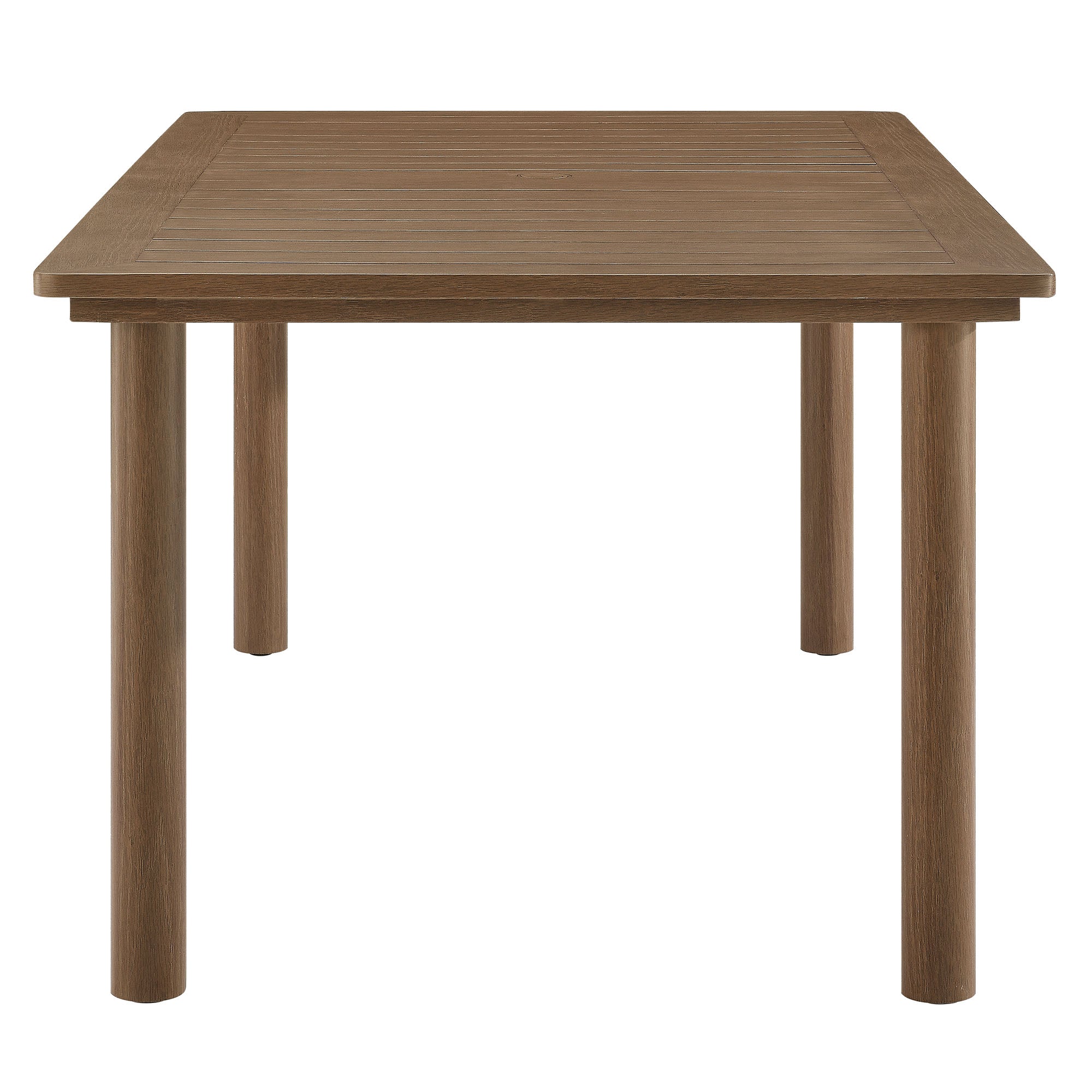 Modway Parkland 76" Outdoor Patio Aluminum Dining Table