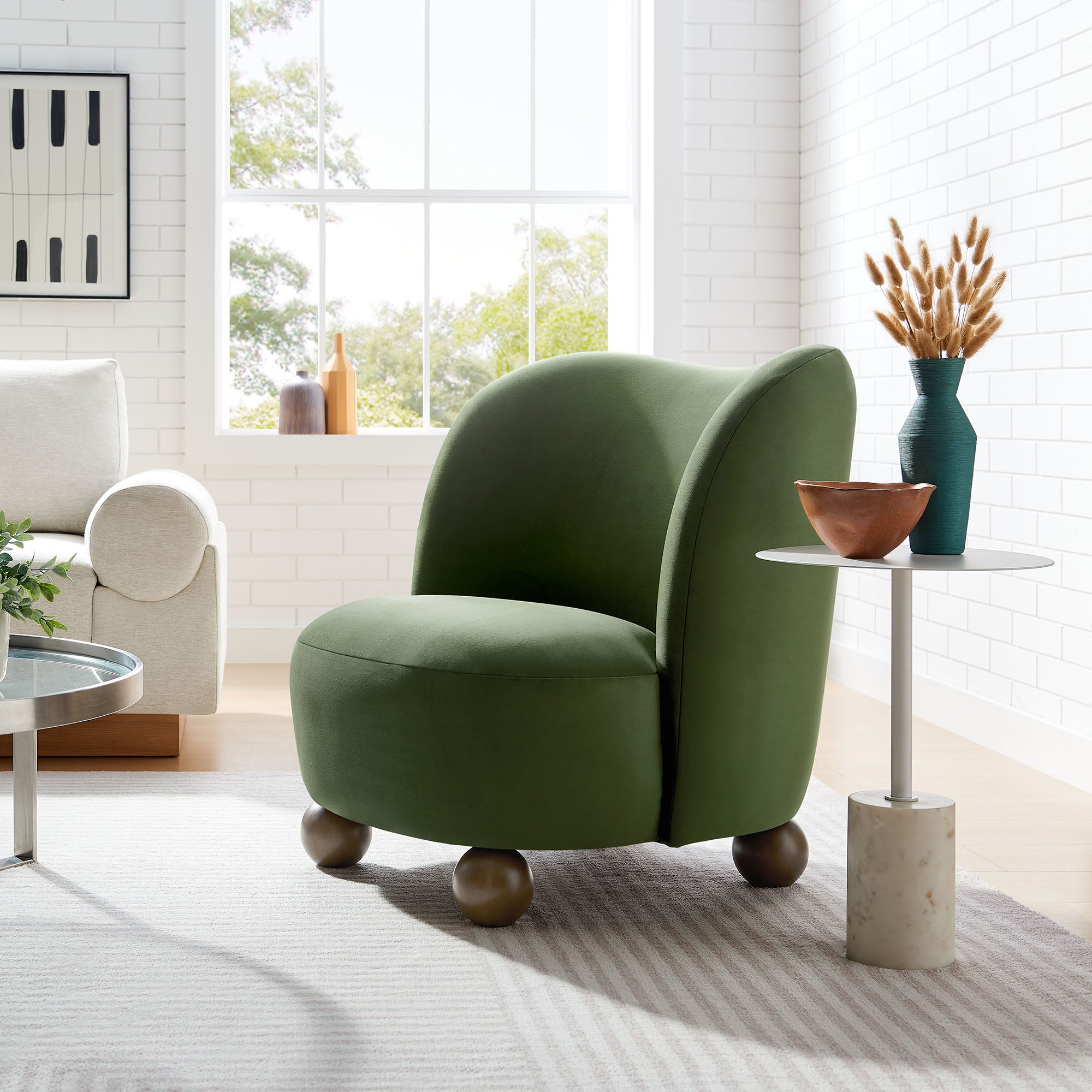 Modway Monroe Performance Velvet Accent Chair