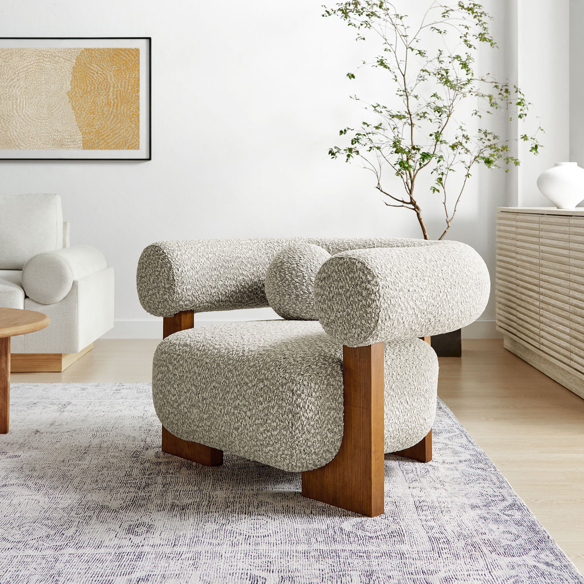 Modway Jace Boucle Accent Chair