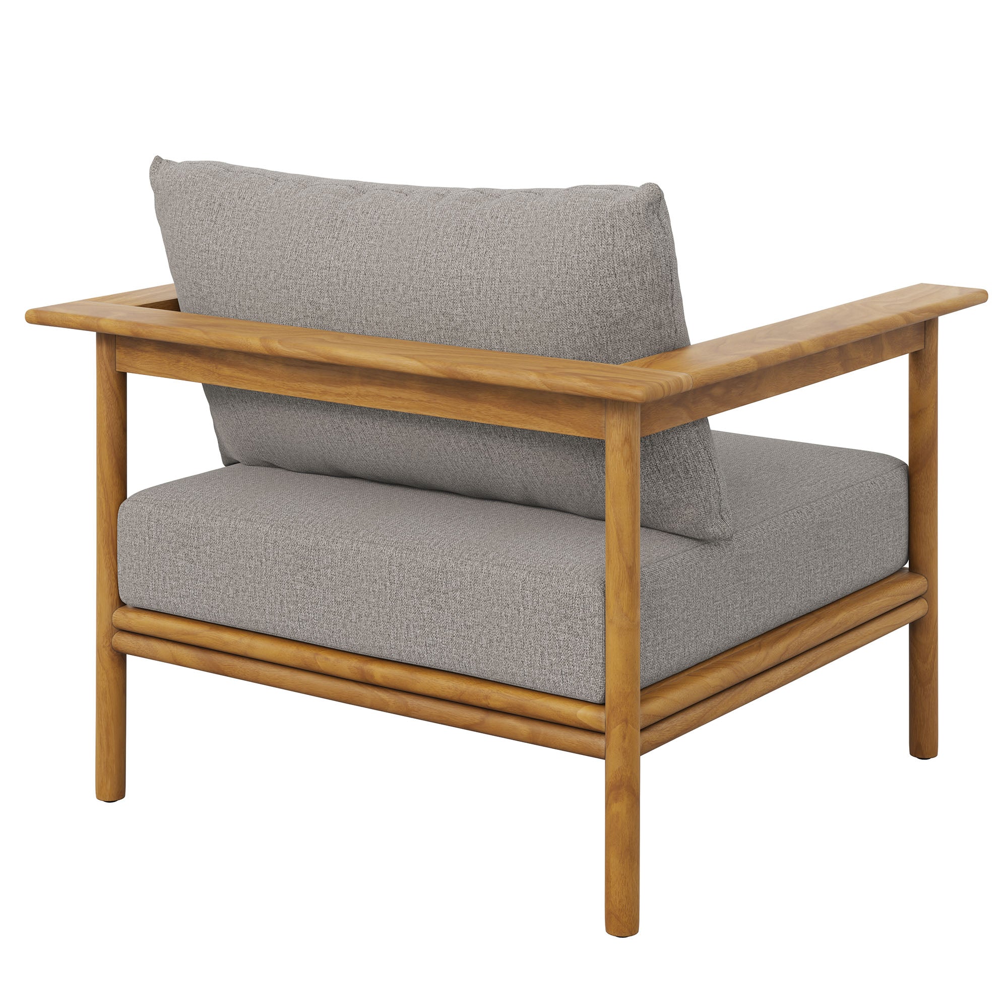 Modway Wren Outdoor Patio Teak Wood Armchair