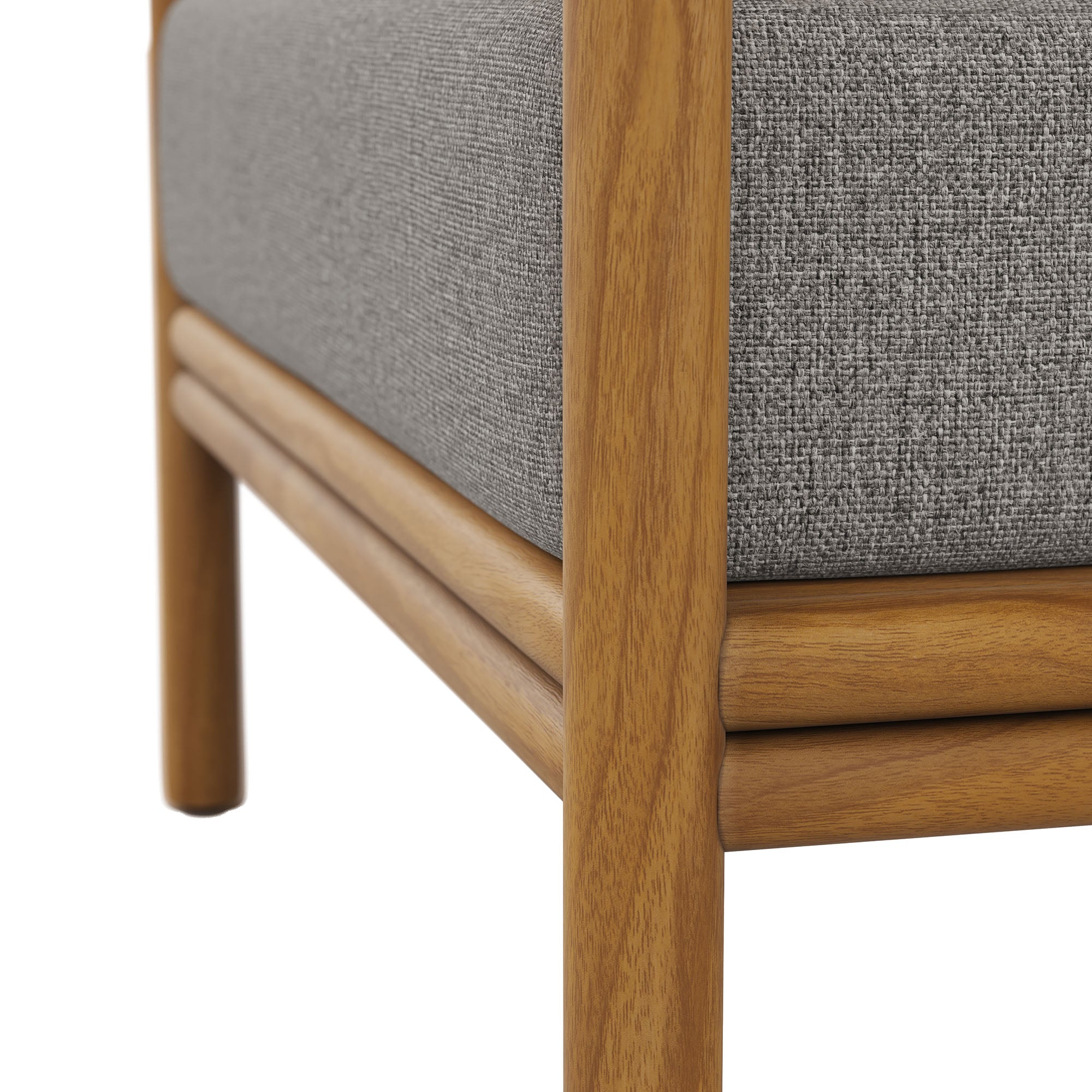 Modway Wren Outdoor Patio Teak Wood Armchair