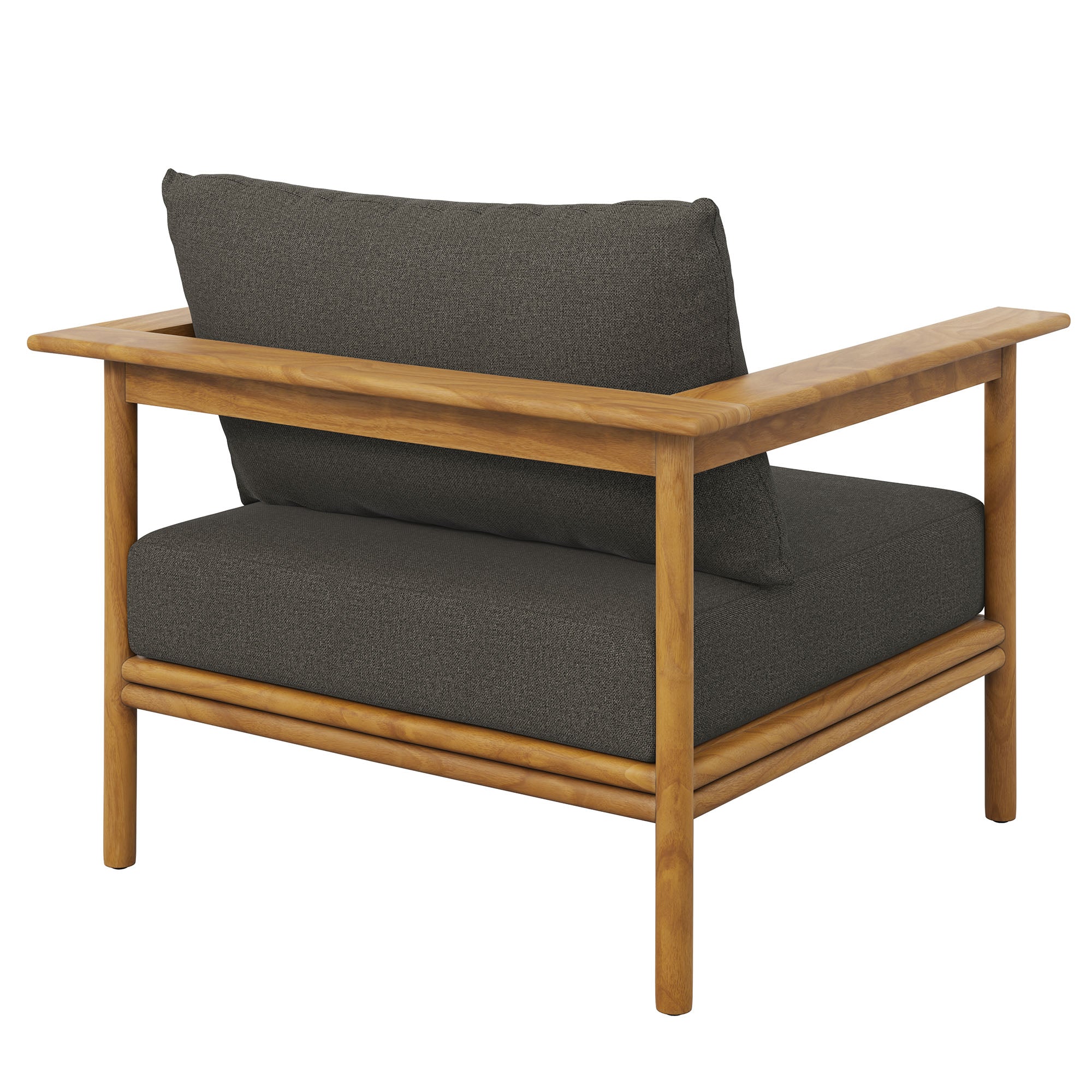 Modway Wren Outdoor Patio Teak Wood Armchair