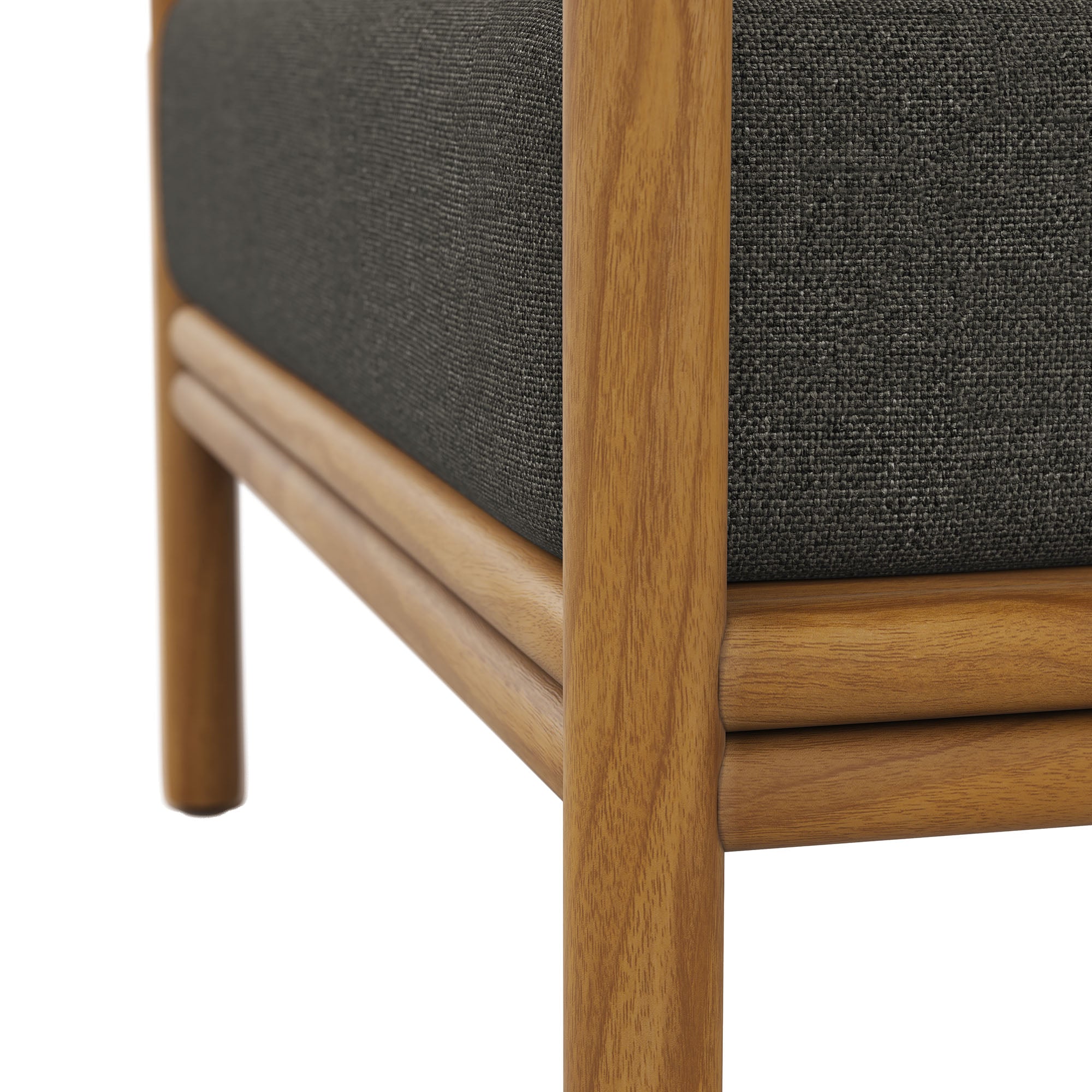 Modway Wren Outdoor Patio Teak Wood Armchair