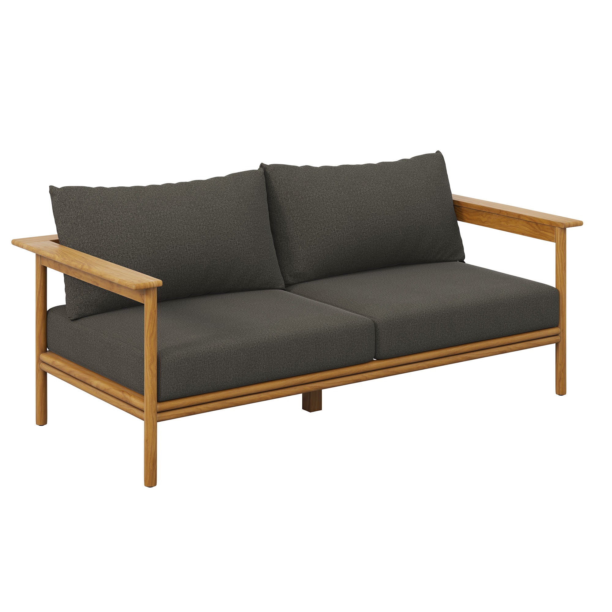 Modway Wren 6-Piece Outdoor Patio Teak Wood Furniture Set