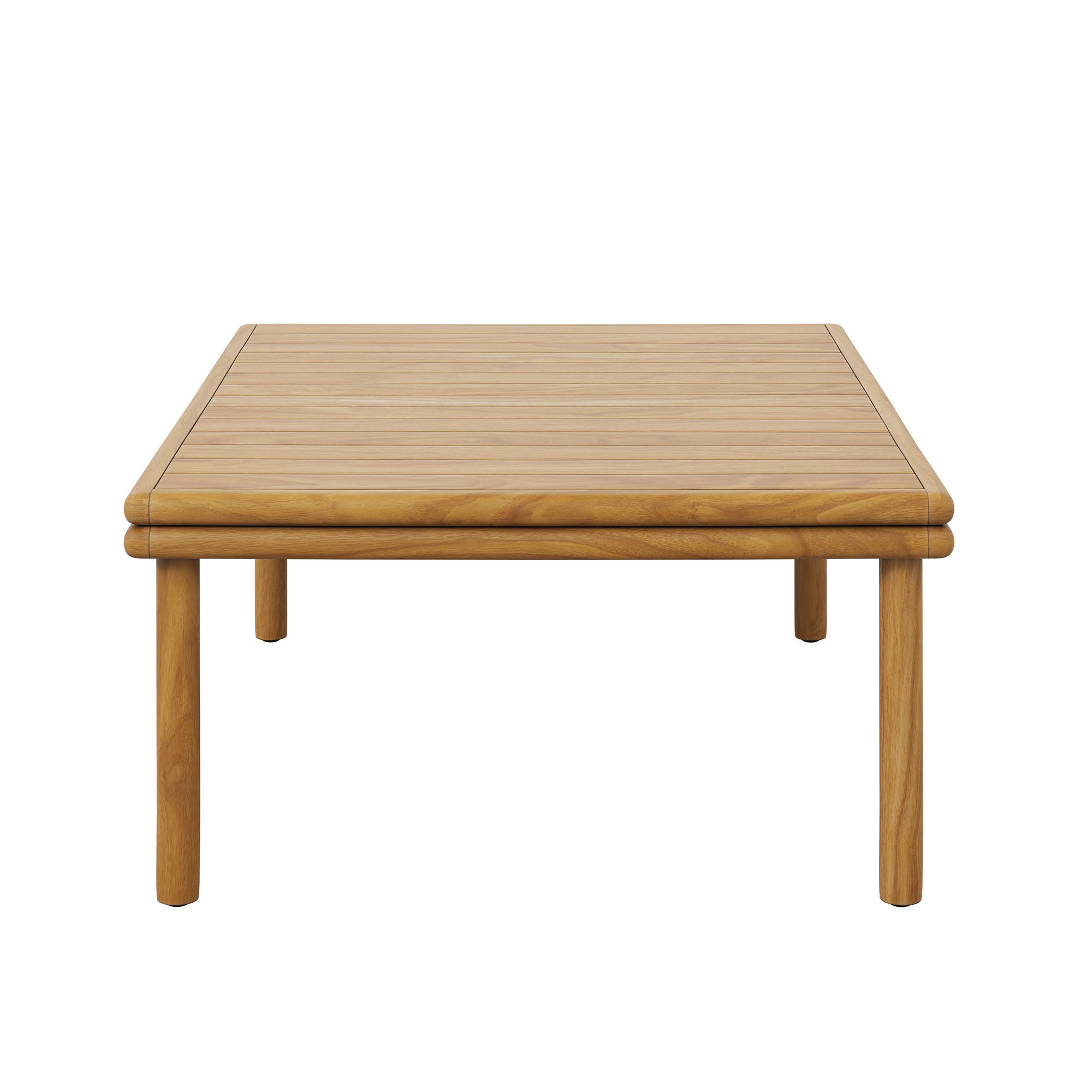 Modway Wren Outdoor Patio Teak Wood Coffee Table