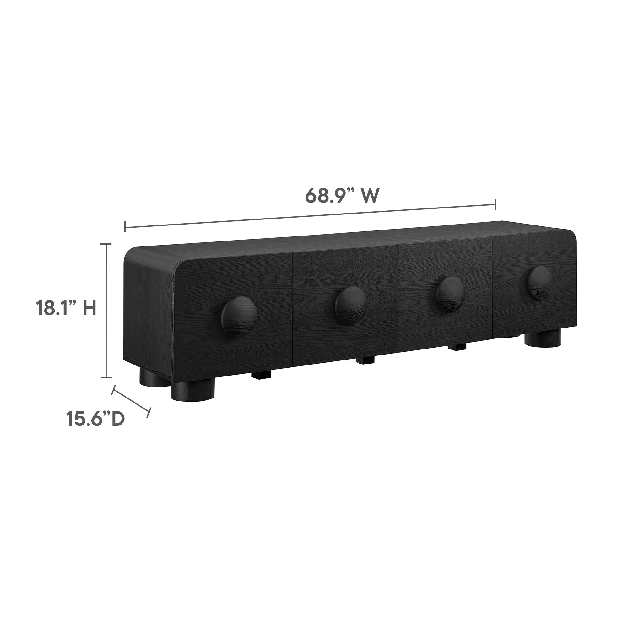 Modway Sonnet 69" Low Profile TV Stand