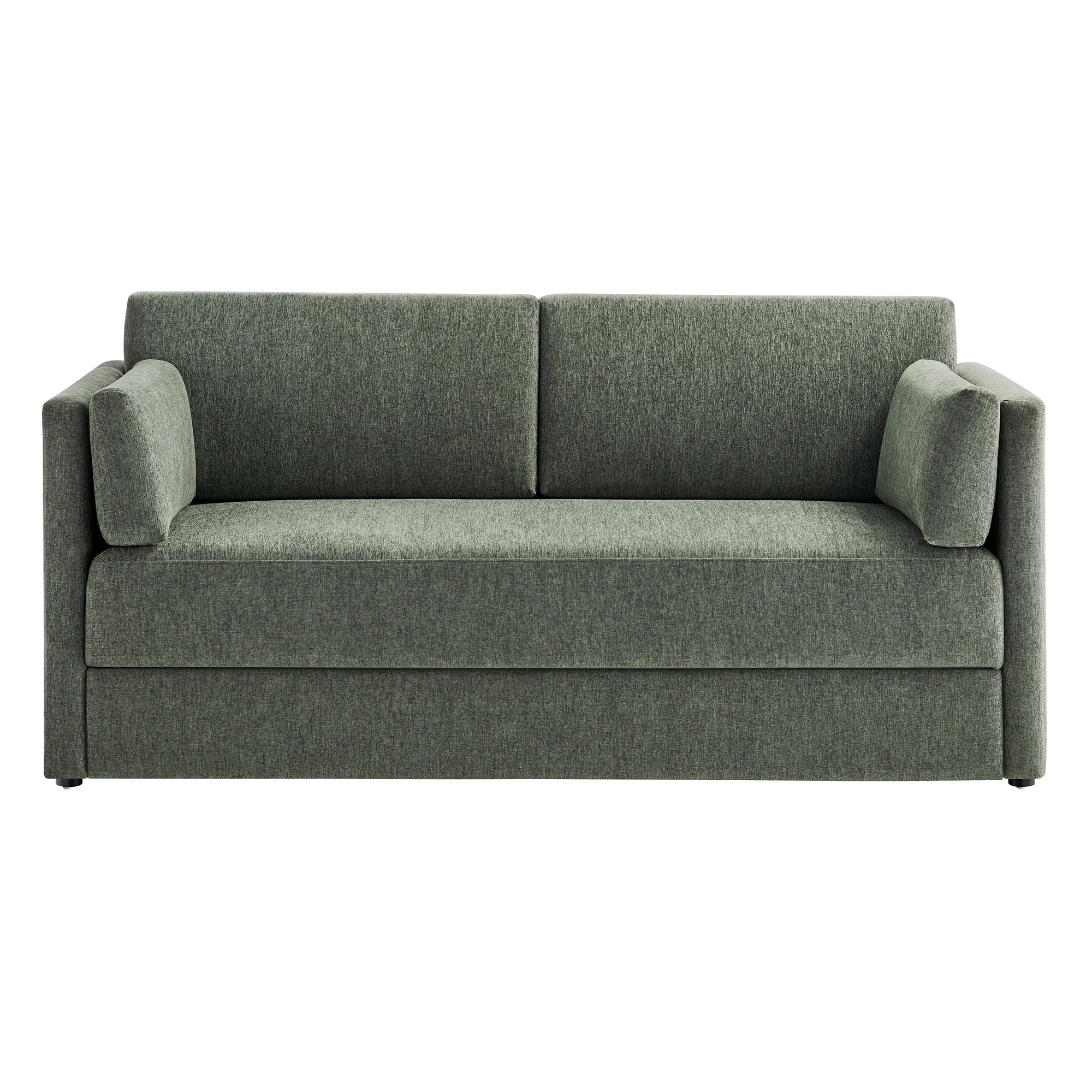 Modway Linden Upholstered Heathered Chenille Sofa