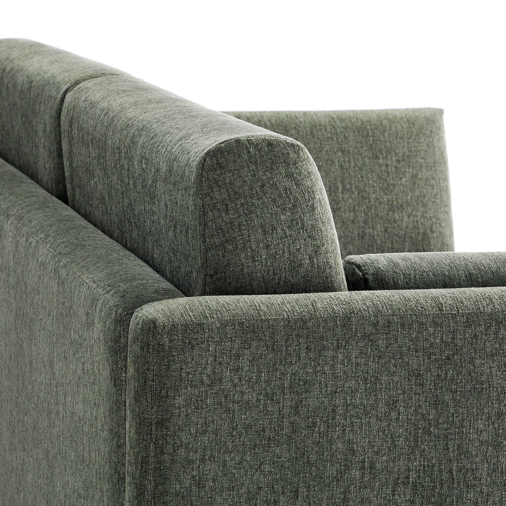 Modway Linden Upholstered Heathered Chenille Sofa