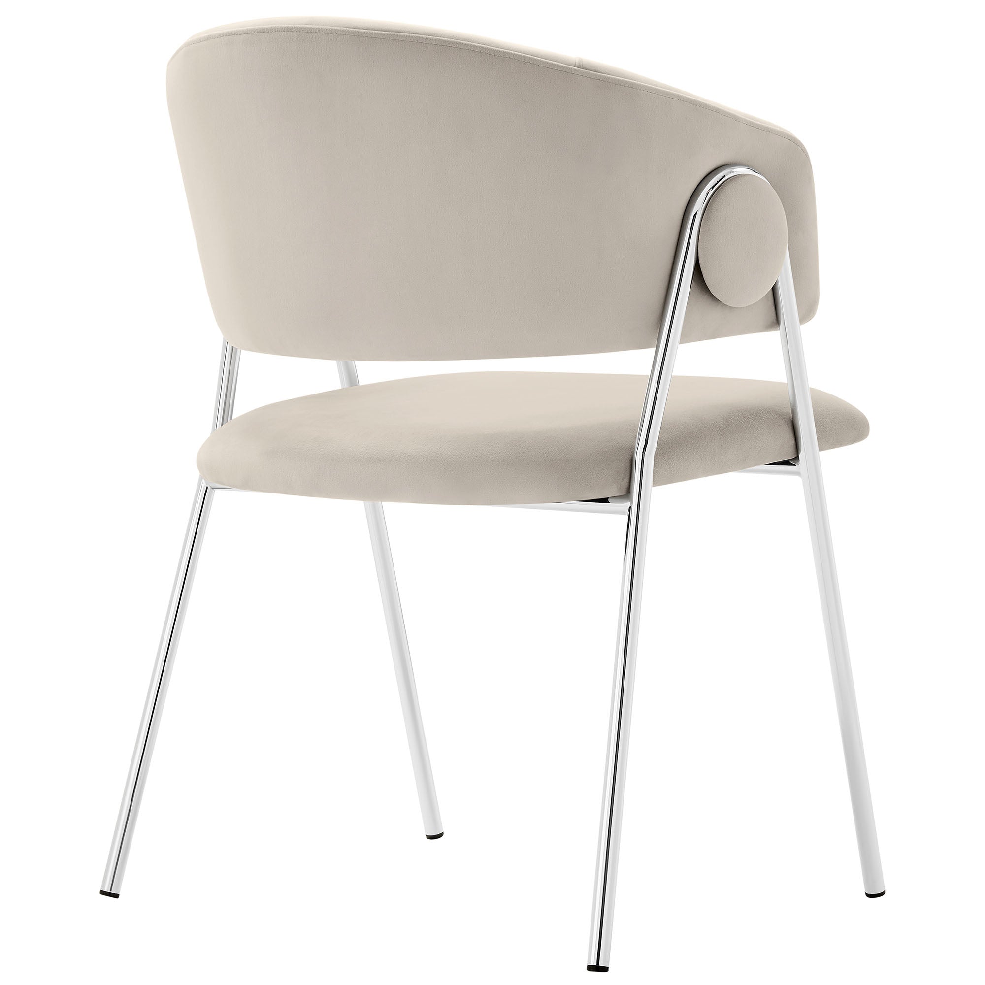 Modway Nella Upholstered Performance Velvet Dining Chair Set of 2