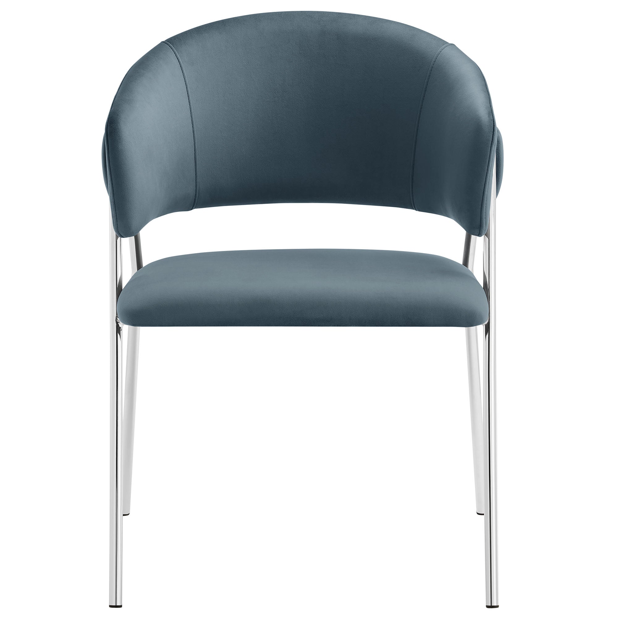 Modway Nella Upholstered Performance Velvet Dining Chair Set of 2