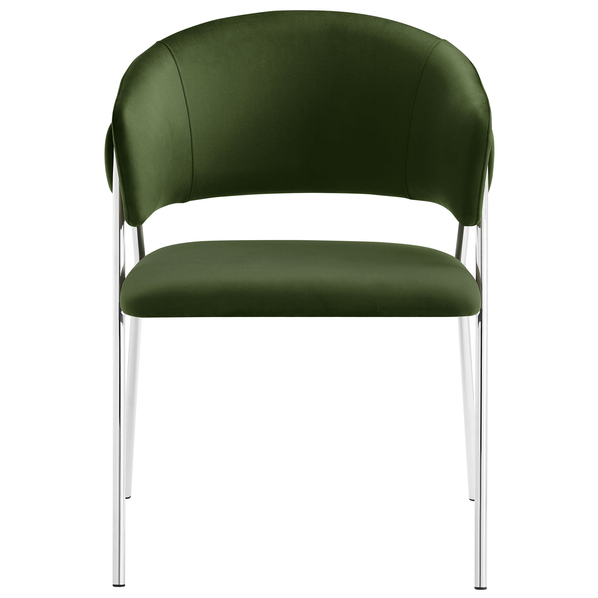 Modway Nella Upholstered Performance Velvet Dining Chair Set of 2
