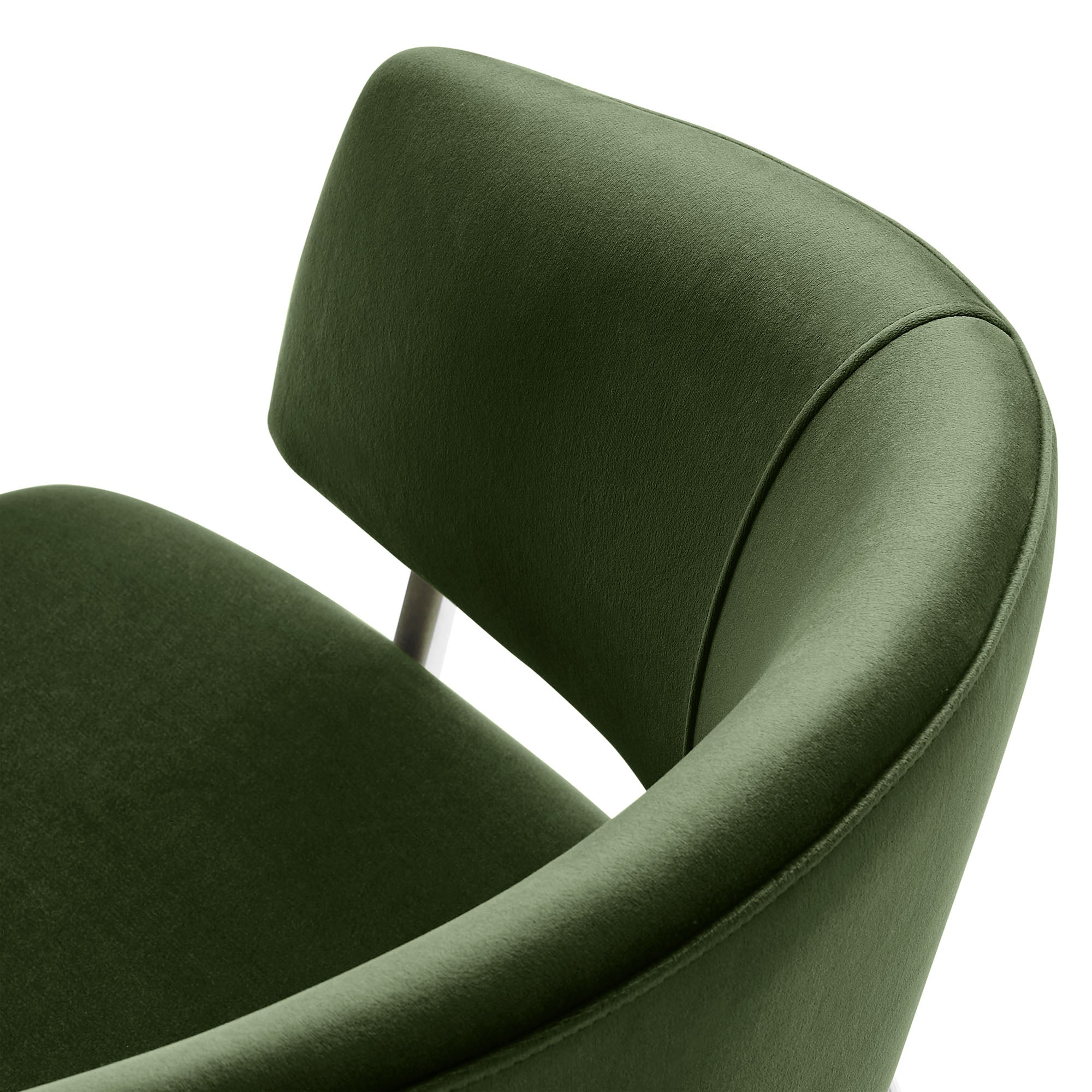 Modway Nella Upholstered Performance Velvet Dining Chair Set of 2