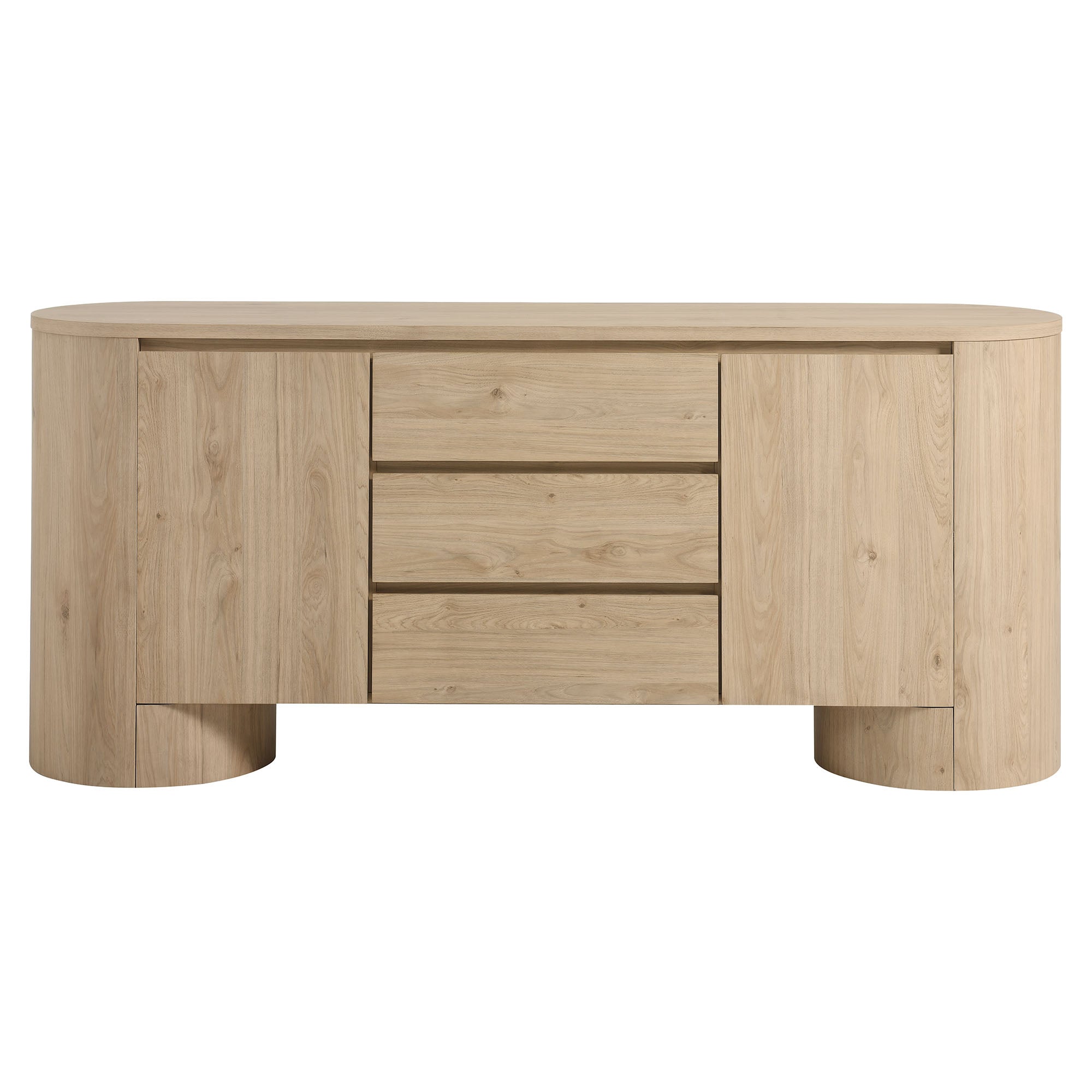 Modway Duval 71" Rounded Sideboard Storage Cabinet