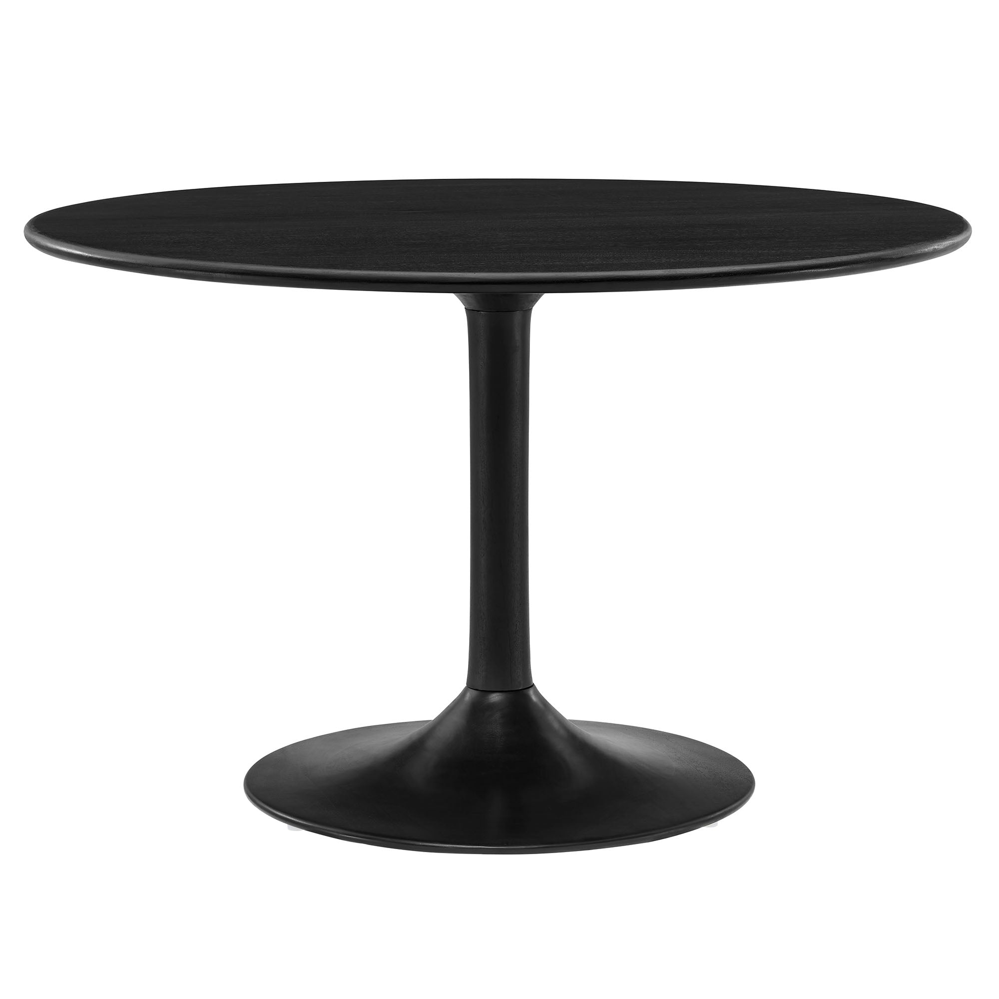 Modway Lippa 48" Round Solid Wood Dining Table