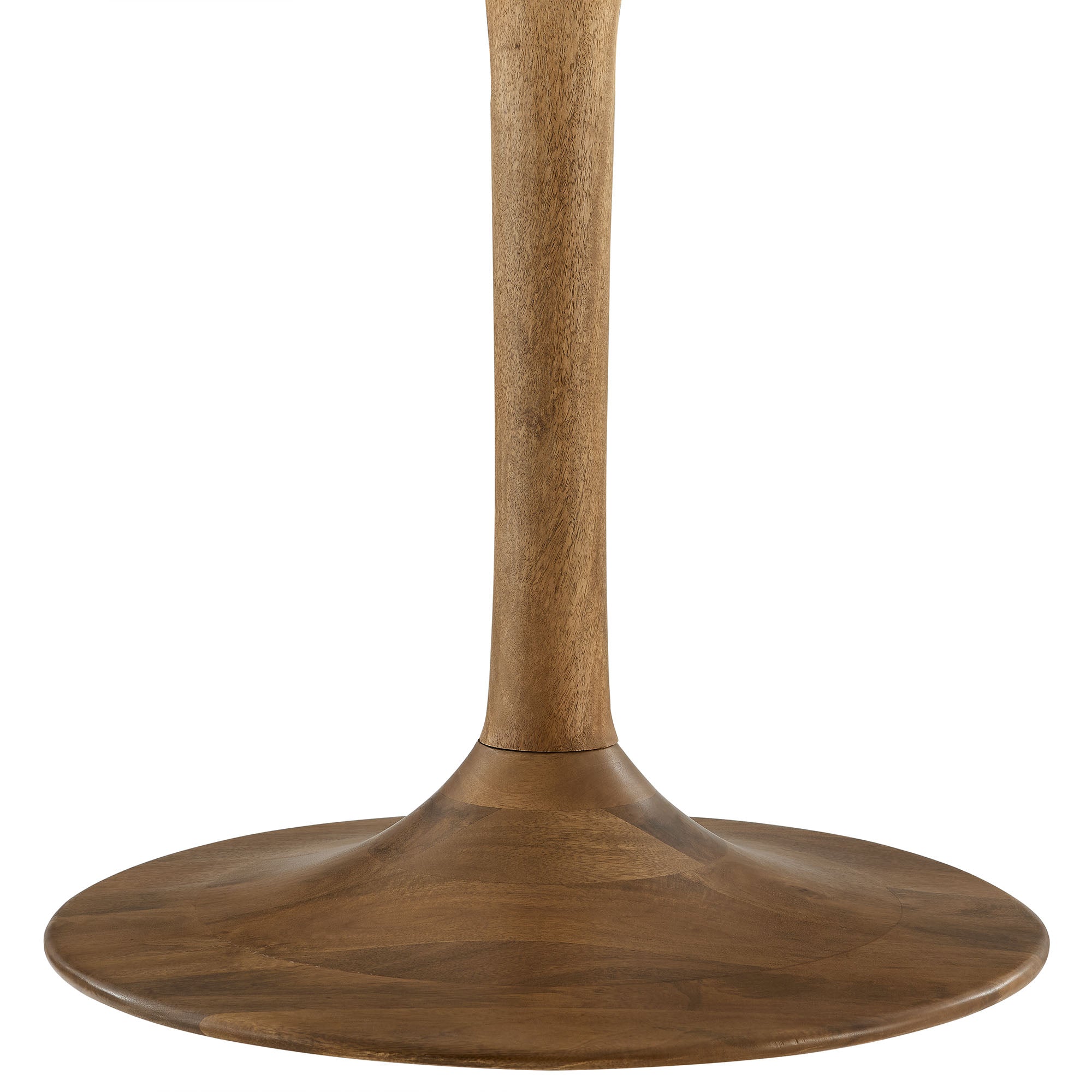 Modway Lippa 48" Round Solid Wood Dining Table