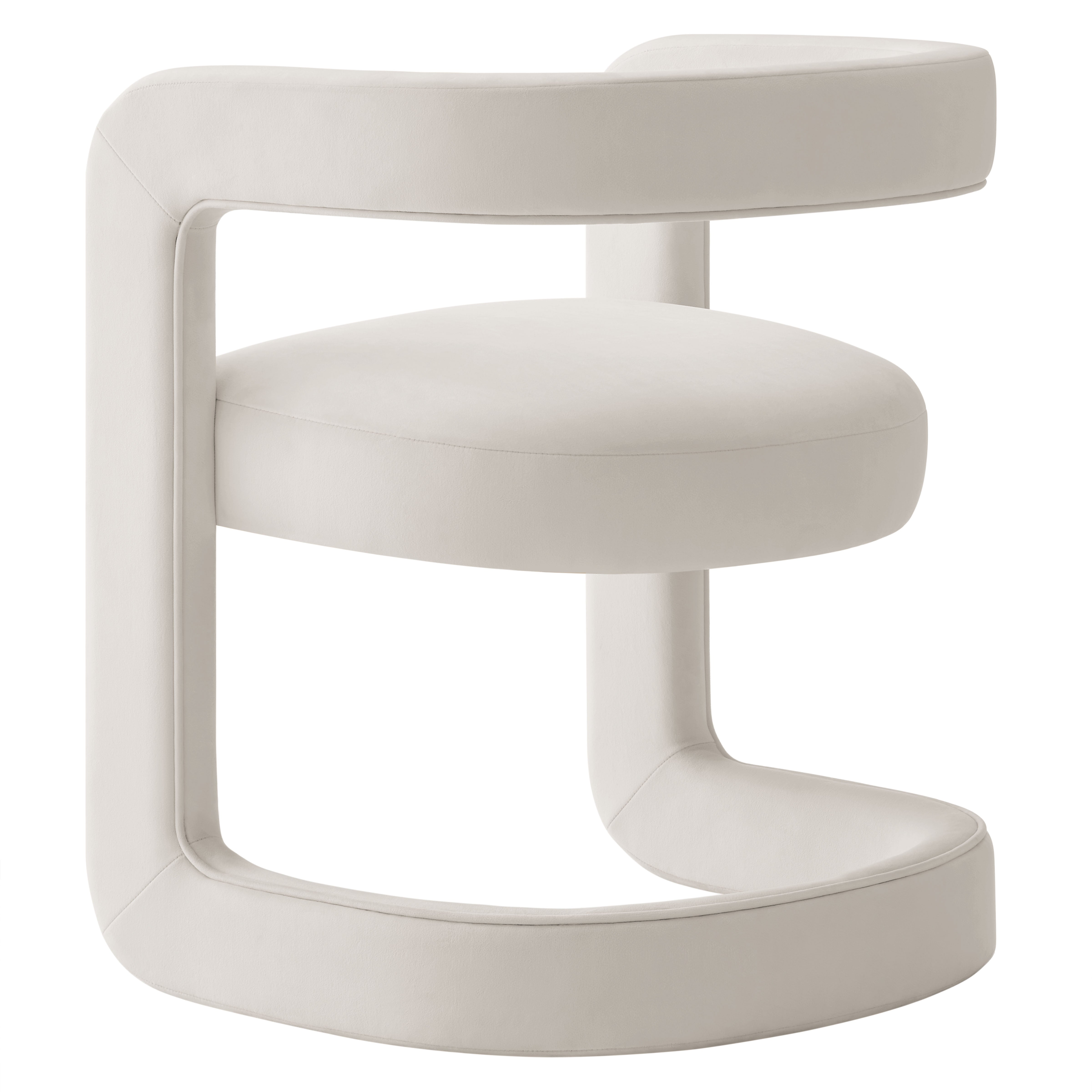Modway Winslow Barrel Performance Velvet Dining Chair