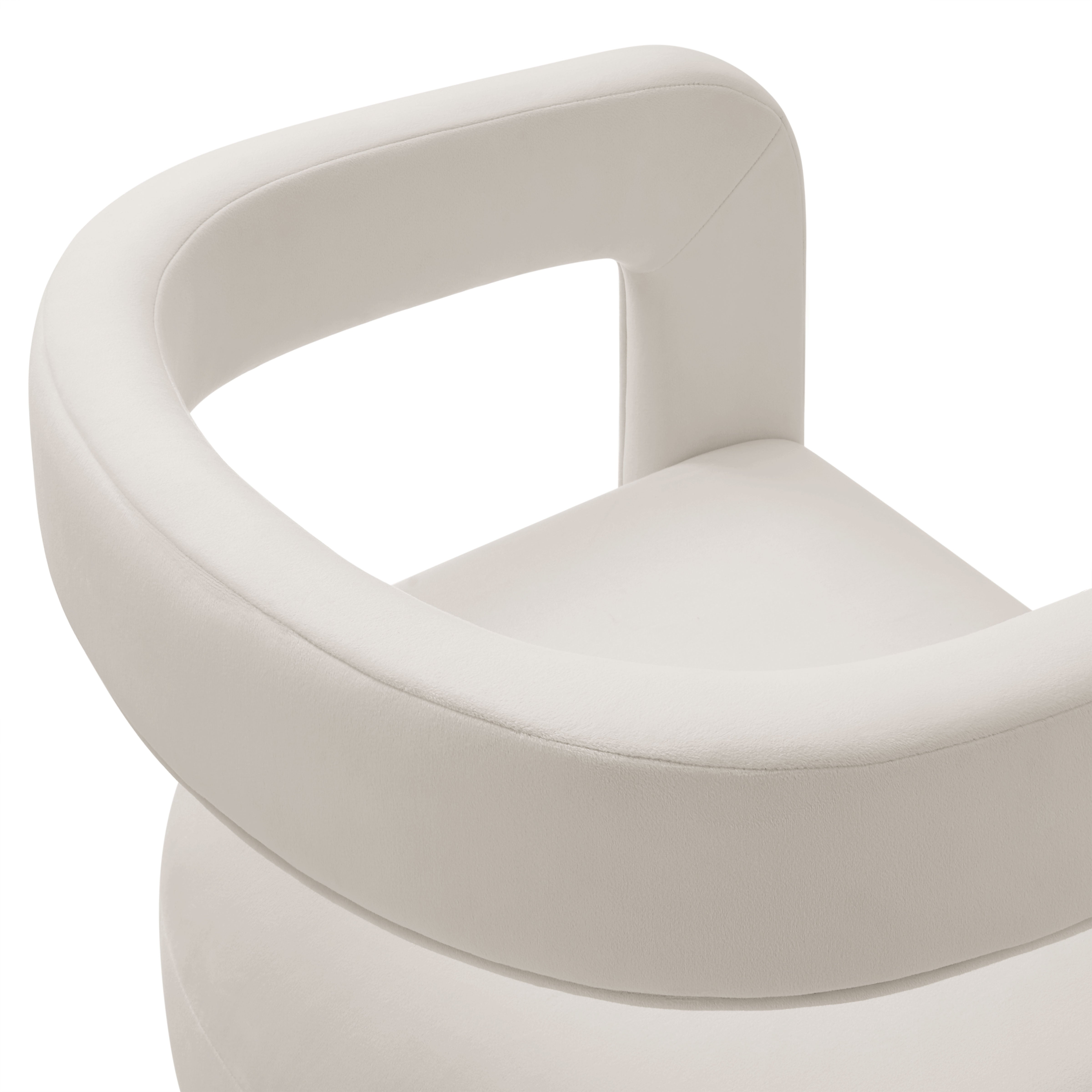 Modway Winslow Barrel Performance Velvet Dining Chair