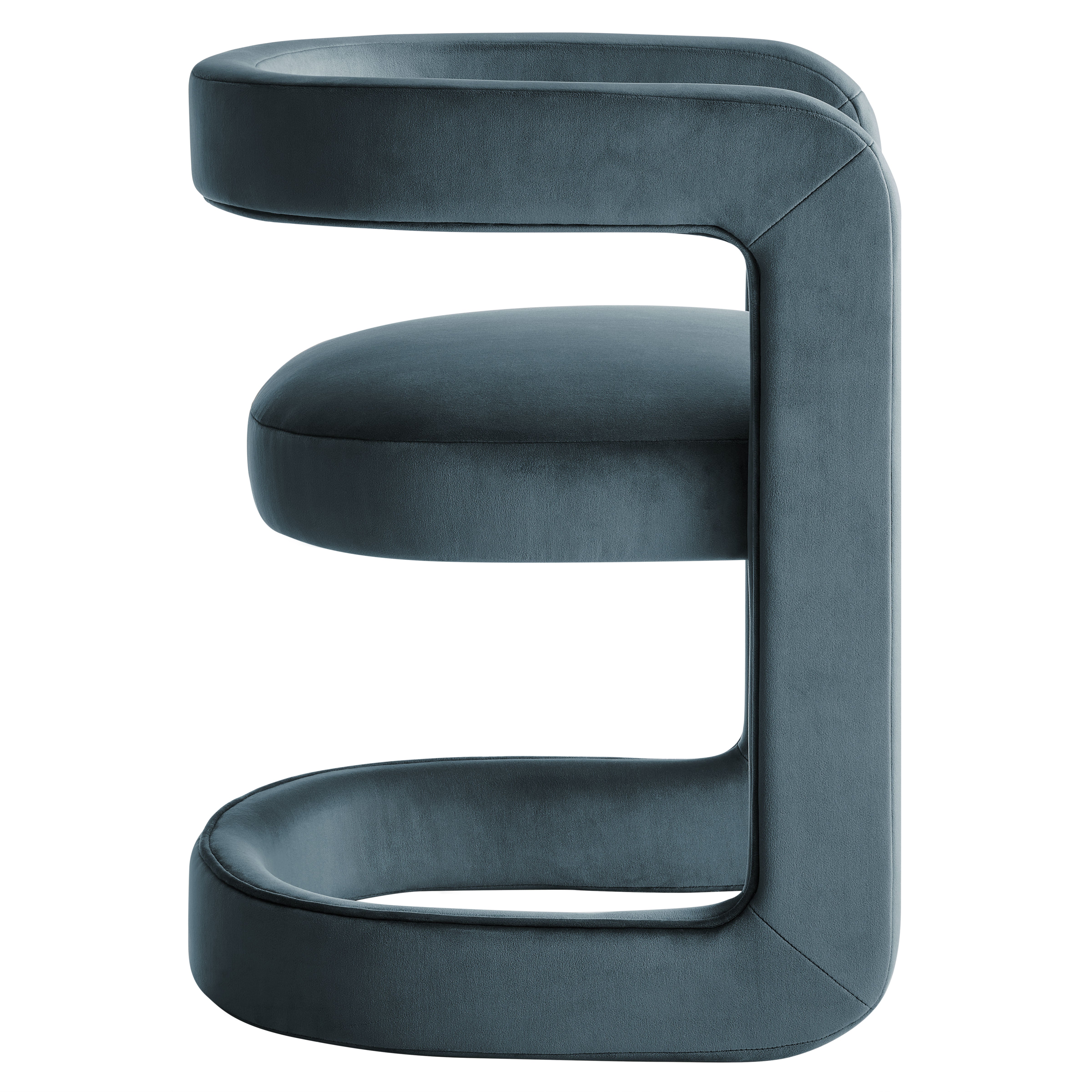 Modway Winslow Barrel Performance Velvet Dining Chair